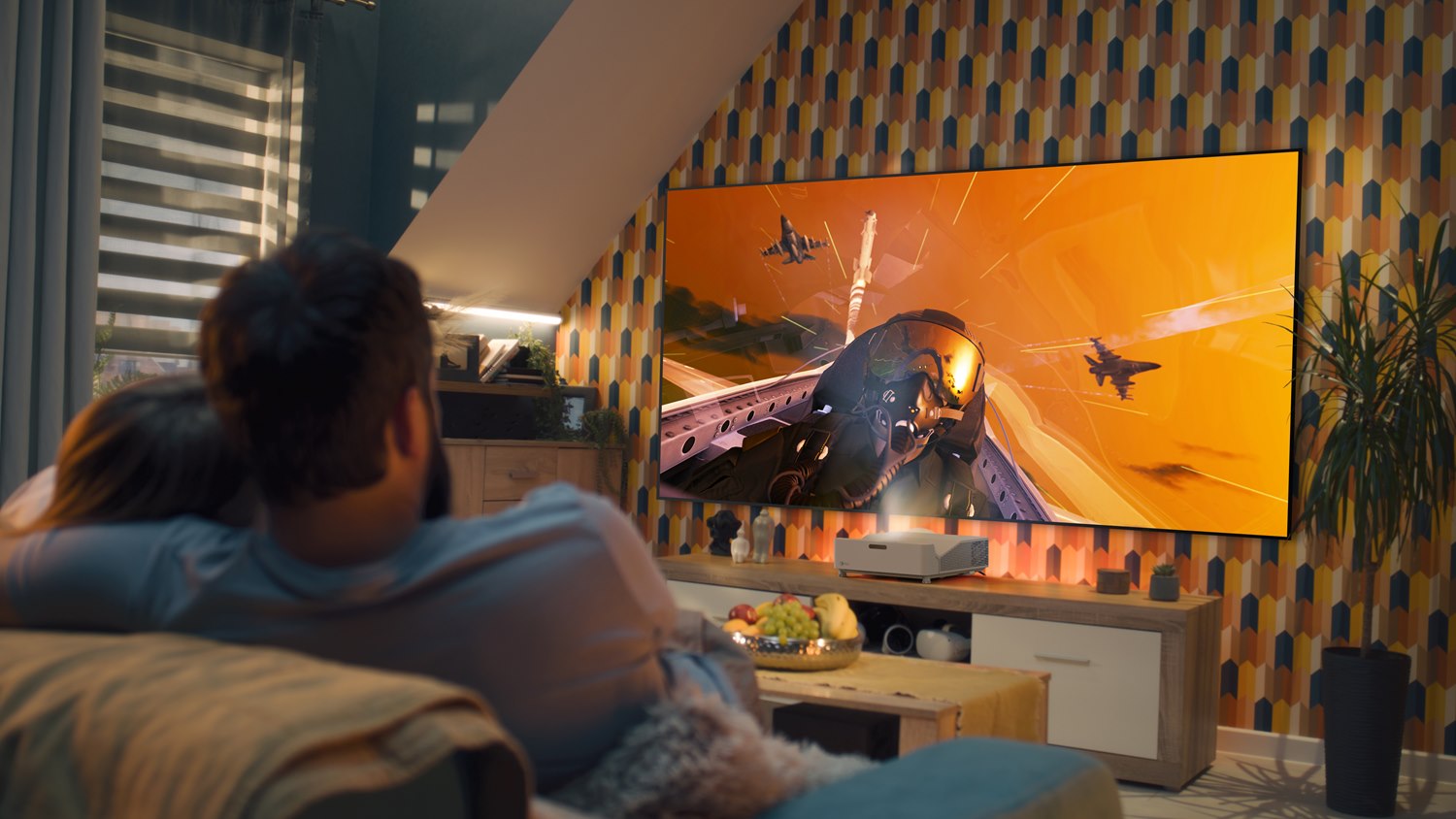 Optoma GT3500HDR – Ultrakurzdistanz-Laserprojektor, Full HD & HDR für Kino & Gaming Projektoren Optoma