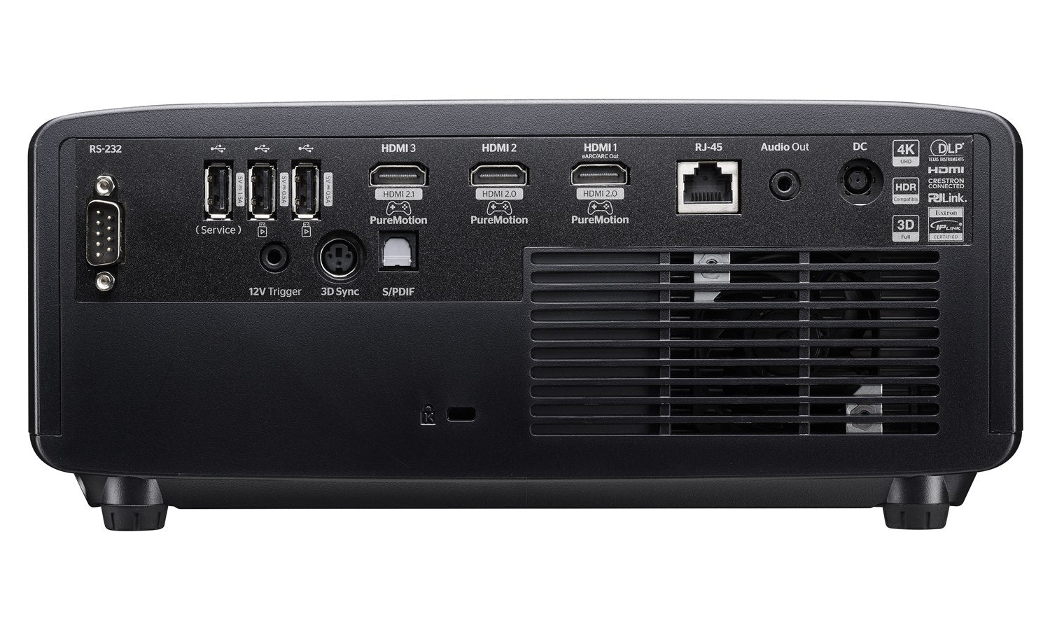 Optoma UHZ58LV Heller 4K Dual-Laser Heimkinoprojektor mit 3000 Lumen All Optoma