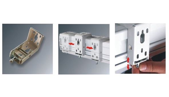 Optoma mattweiße Motorleinwand Leinwand Optoma