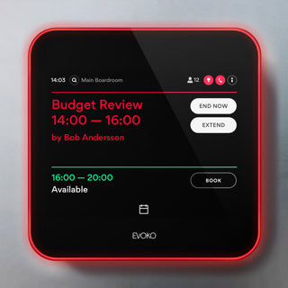 EVOKO Liso 8" standalone Raumbuchungssystem Zubehör EVOKO