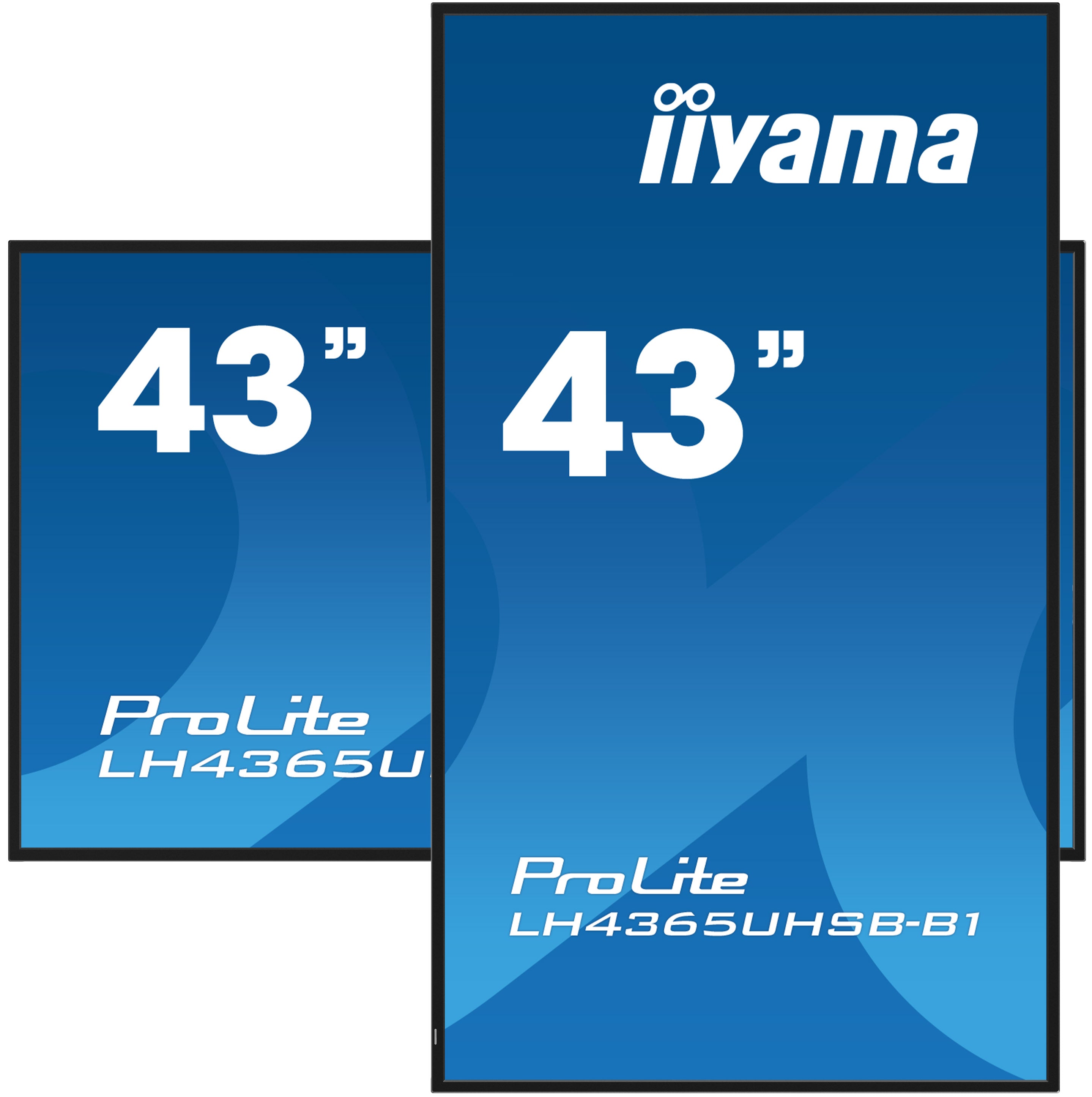 iiyama 65UHSB Serie 4K Signage Displays 24/7 Betrieb und iiSignage2