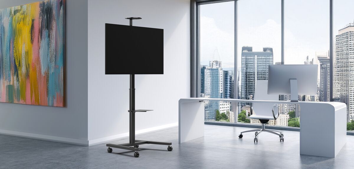 Vogel's Essential T1031 Display-Wagen | Stabil & Mobil bis 65 Zoll All Vogels