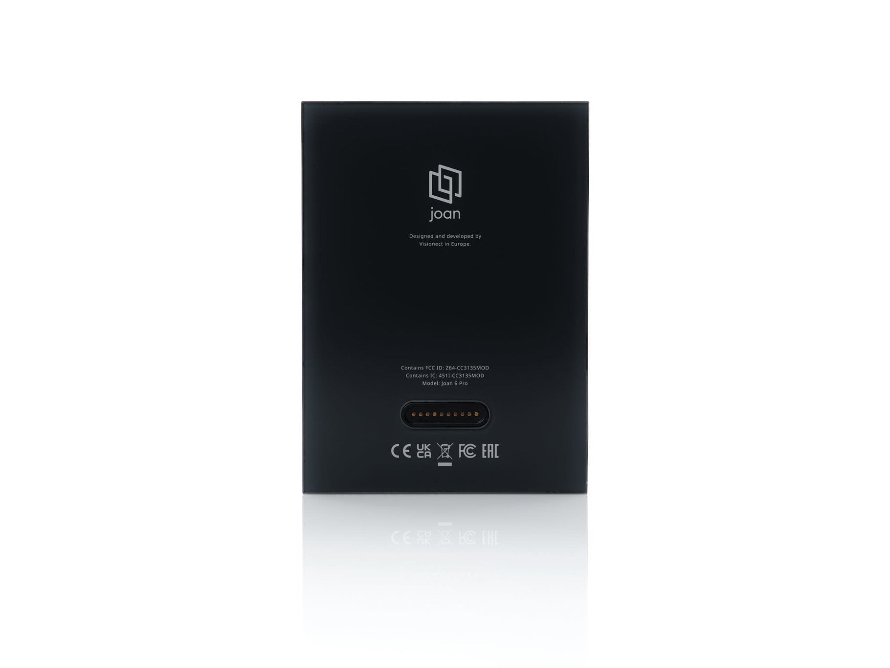 Joan 6 Pro Black 6" E Ink Touch Raumbuchungssystem Mediensteuerung Joan