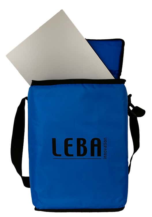 LEBA NoteBag 5, USB-C, 20 watts available per device, Intelligent P.D. 3.0 All LEBA Innovation A/S Blau