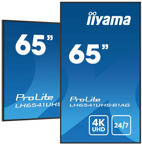 iiyama LH41UHS-B2 Signage Displays DigitalSignage iiyama 65"