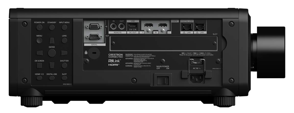 Panasonic PT-RQ6LBEJ (nativ)FullHD Laserprojektor mit 6.500 Lumen & IntelSDM Slot Projektoren Panasonic