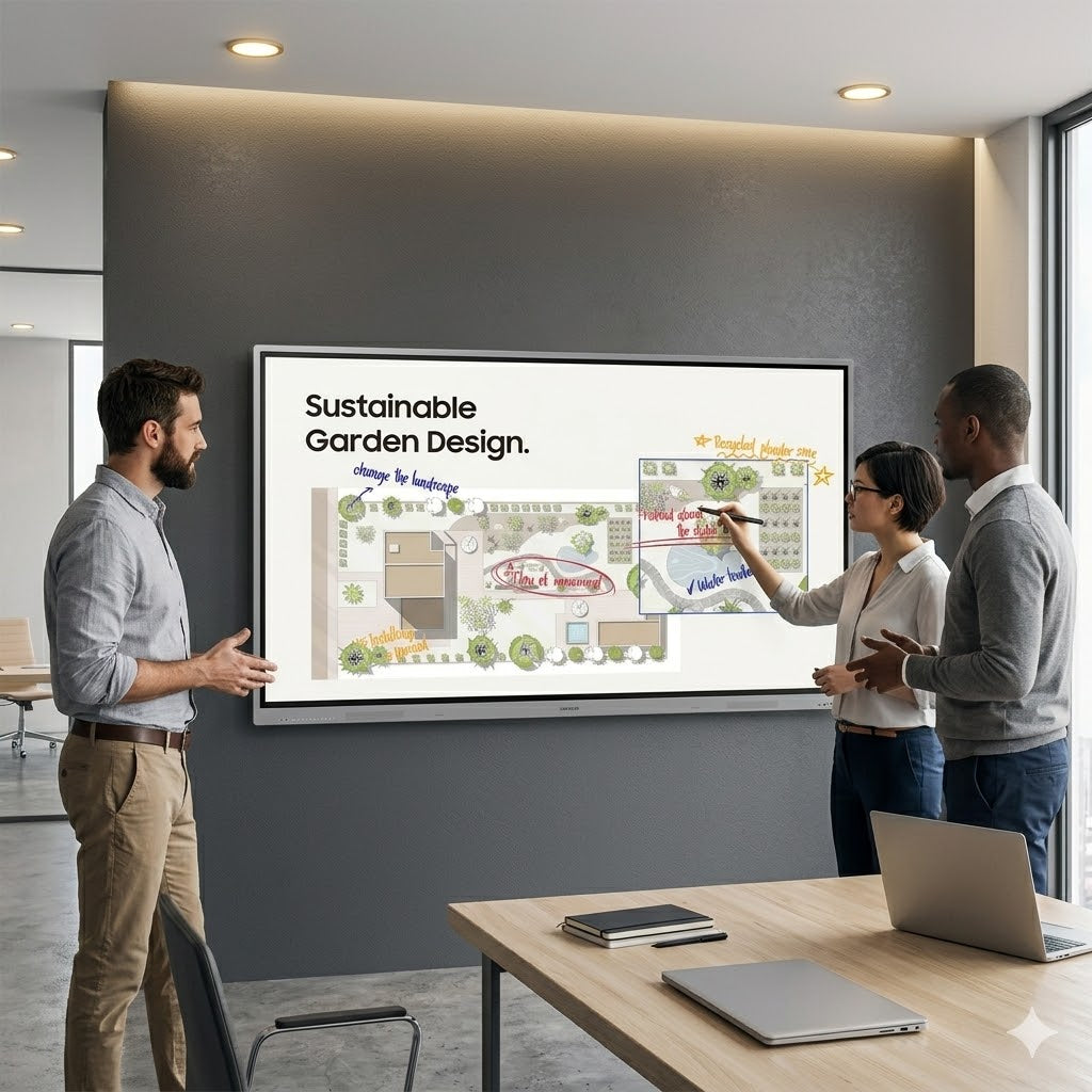 Samsung WEFX, 4K UHD LCD interaktives Display - 86" All / interaktives Display Samsung
