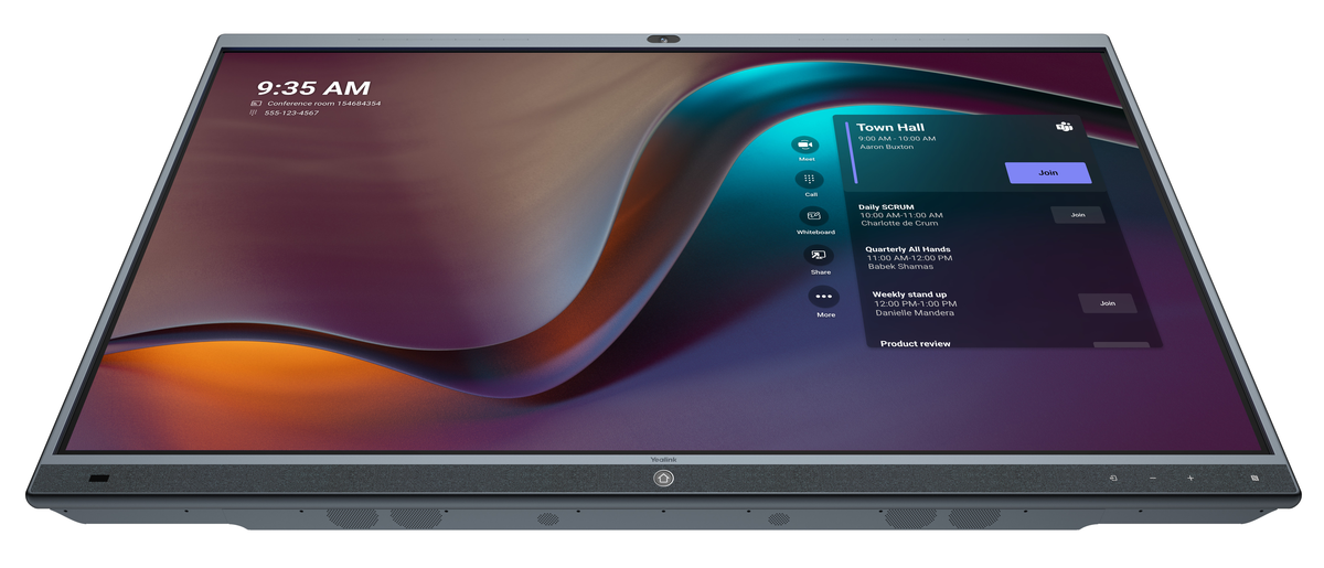 Yealink MeetingBoard Interaktives Display Smart Whiteboard für Microsoft Teams Grossbildschirm Yealink
