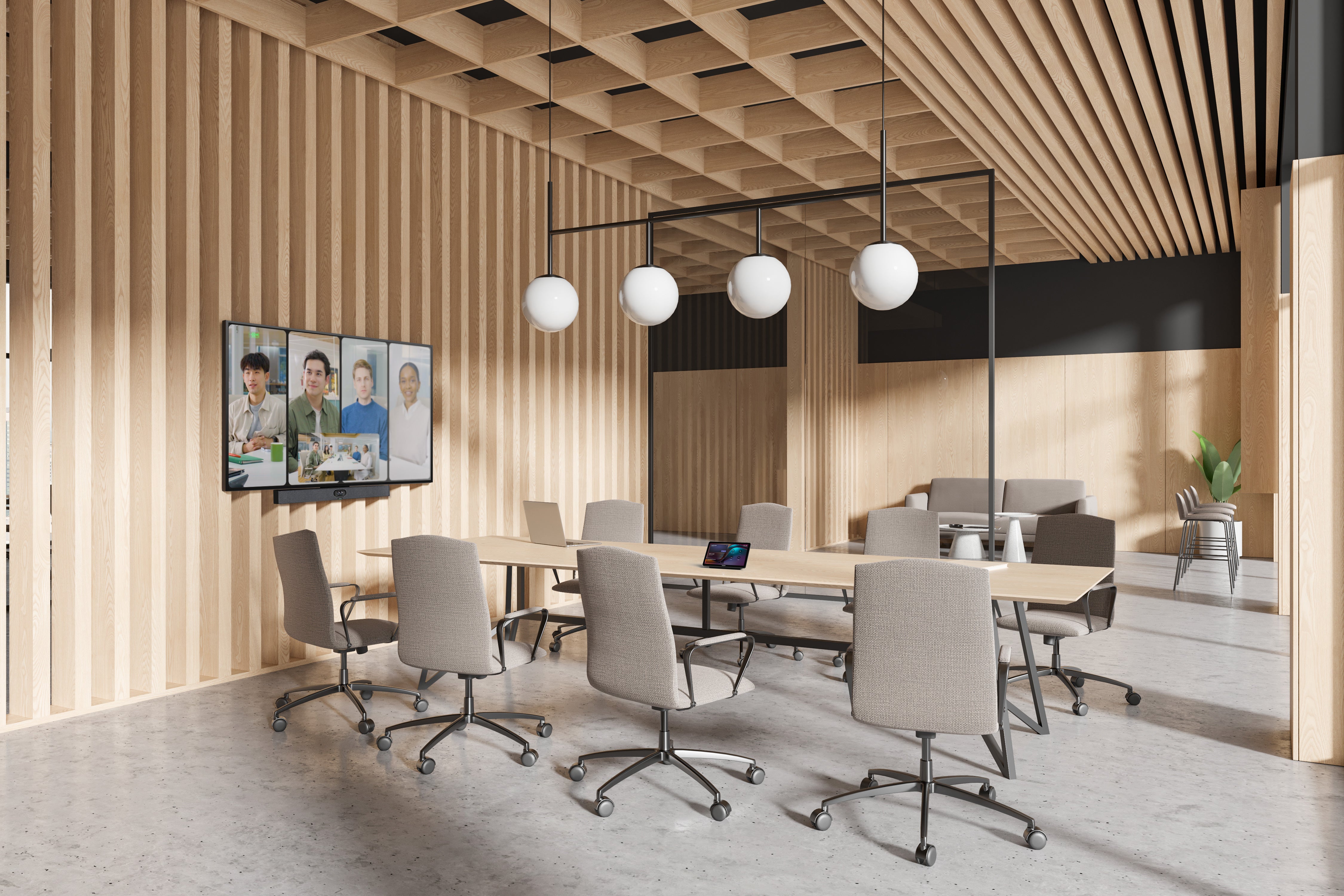 Yealink Meetingbar A40 + CTP25 Touchpanel Videokonferenz Yealink