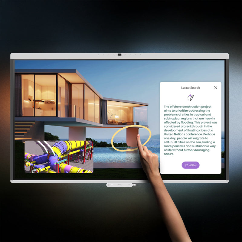 BenQ CM05-Serie Interaktives Whiteboard – Android 15, 4K UHD, Google EDLA All / interaktives Display BenQ
