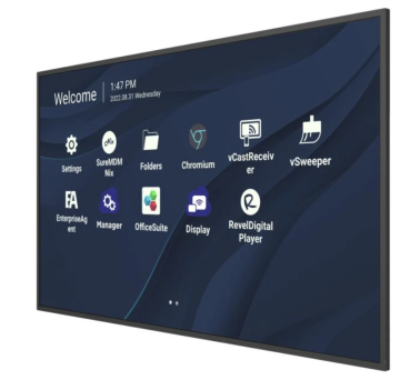 ViewSonic CDE-Series 4K Digital Signage Display All ViewSonic