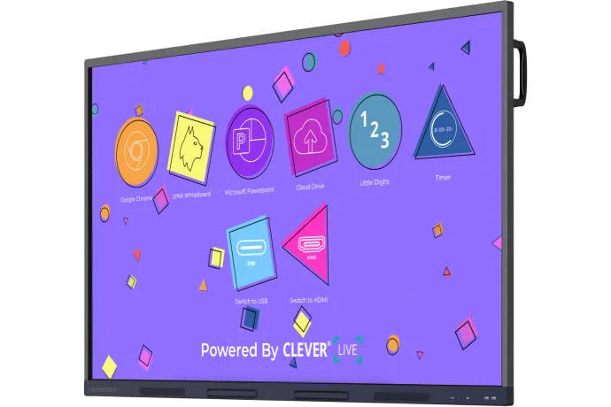 Clevertouch MAX 2: Interaktives 4K Display für moderne Bildungseinrichtungen All Clevertouch