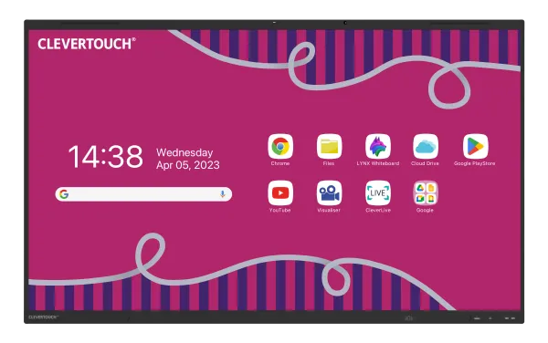 Clevertouch impact LUX-Serie, EDLA zertifizierte Touchdisplays All Clevertouch