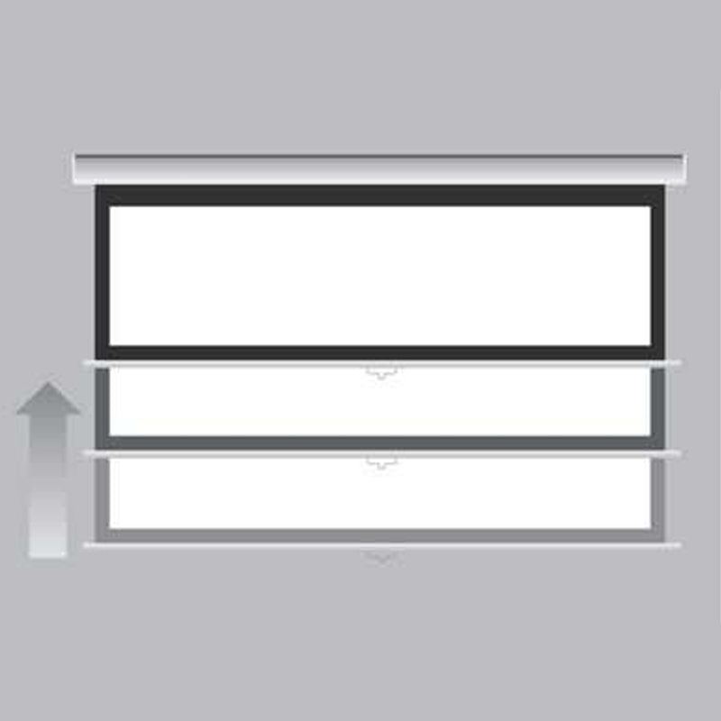 Optoma DS-9084PMG+ 84" Diagonale 16:9 manuelle Pull-Down Leinwand Leinwand Optoma