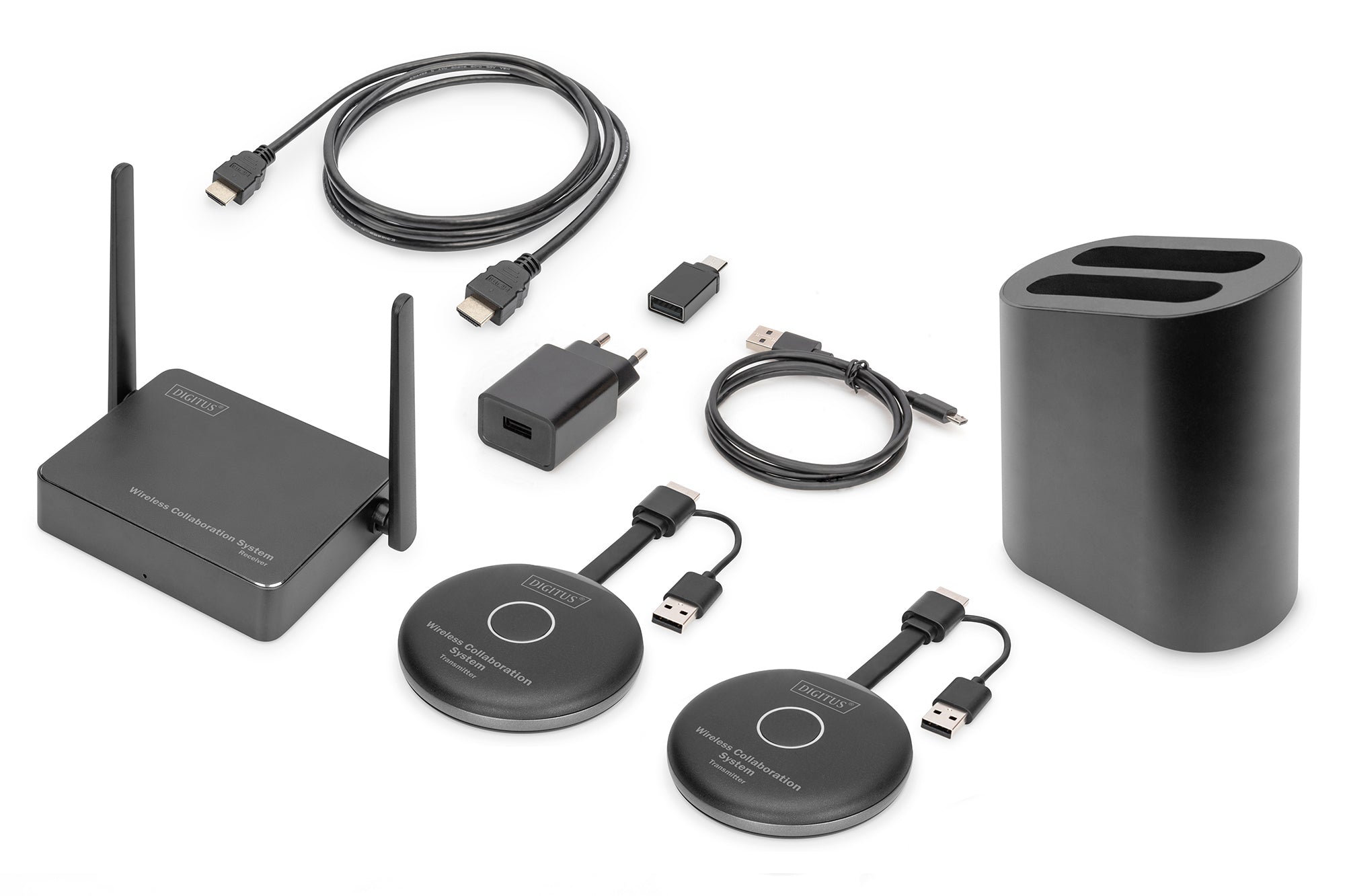 DIGITUS Click & Present Pro - Wireless Collaboration System Mediensteuerung Digitus