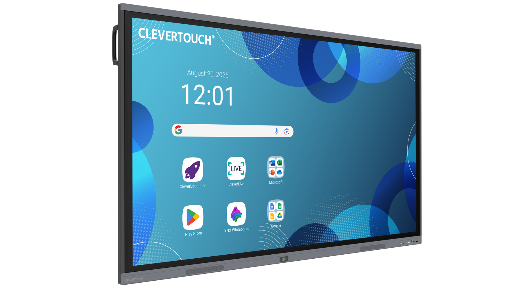 CleverTouch Pro Serie 3 – 4K Touch Display mit Android 14 All / interaktives Display Clevertouch