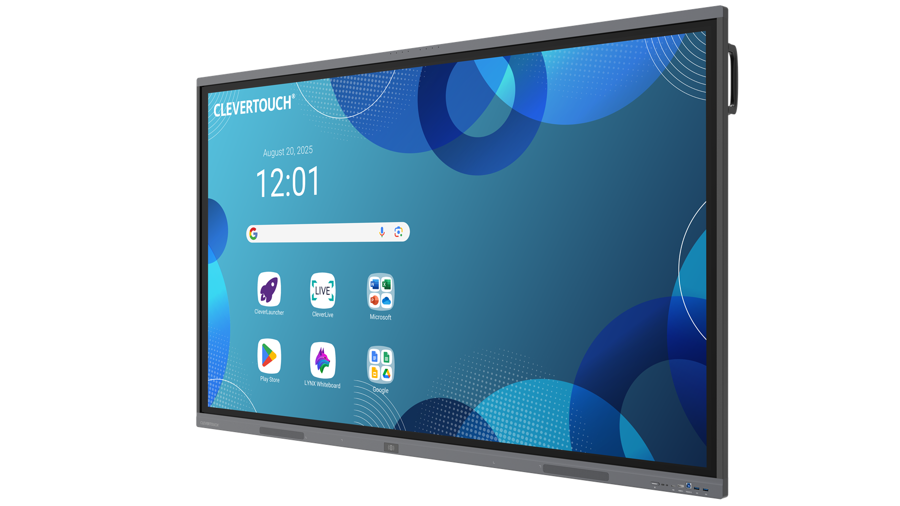 CleverTouch Pro Serie 3 – 4K Touch Display mit Android 14 All / interaktives Display Clevertouch