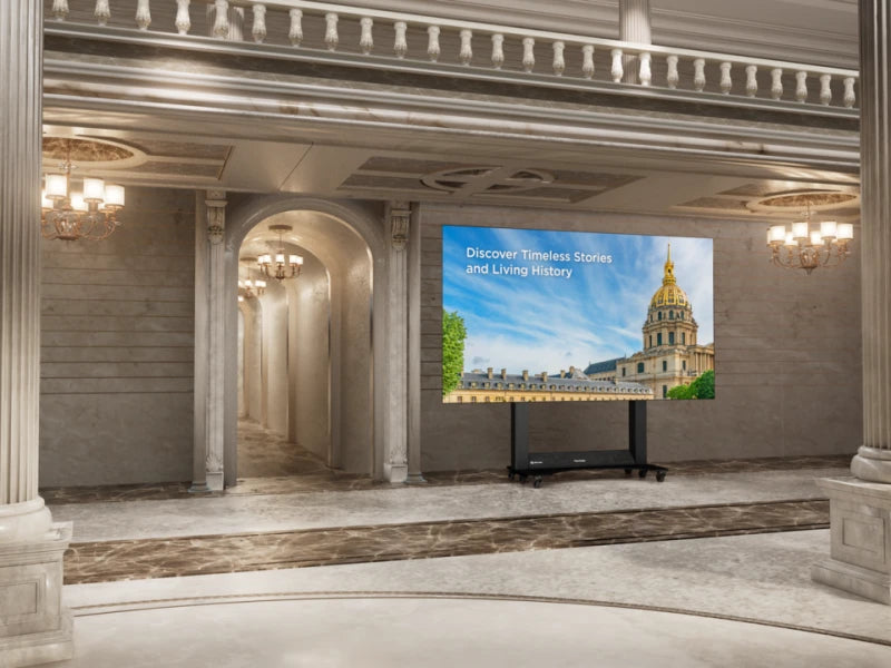 Viewsonic LDS138-151 138" COB LED Wall inkl. Rollständer und Flightcase All ViewSonic