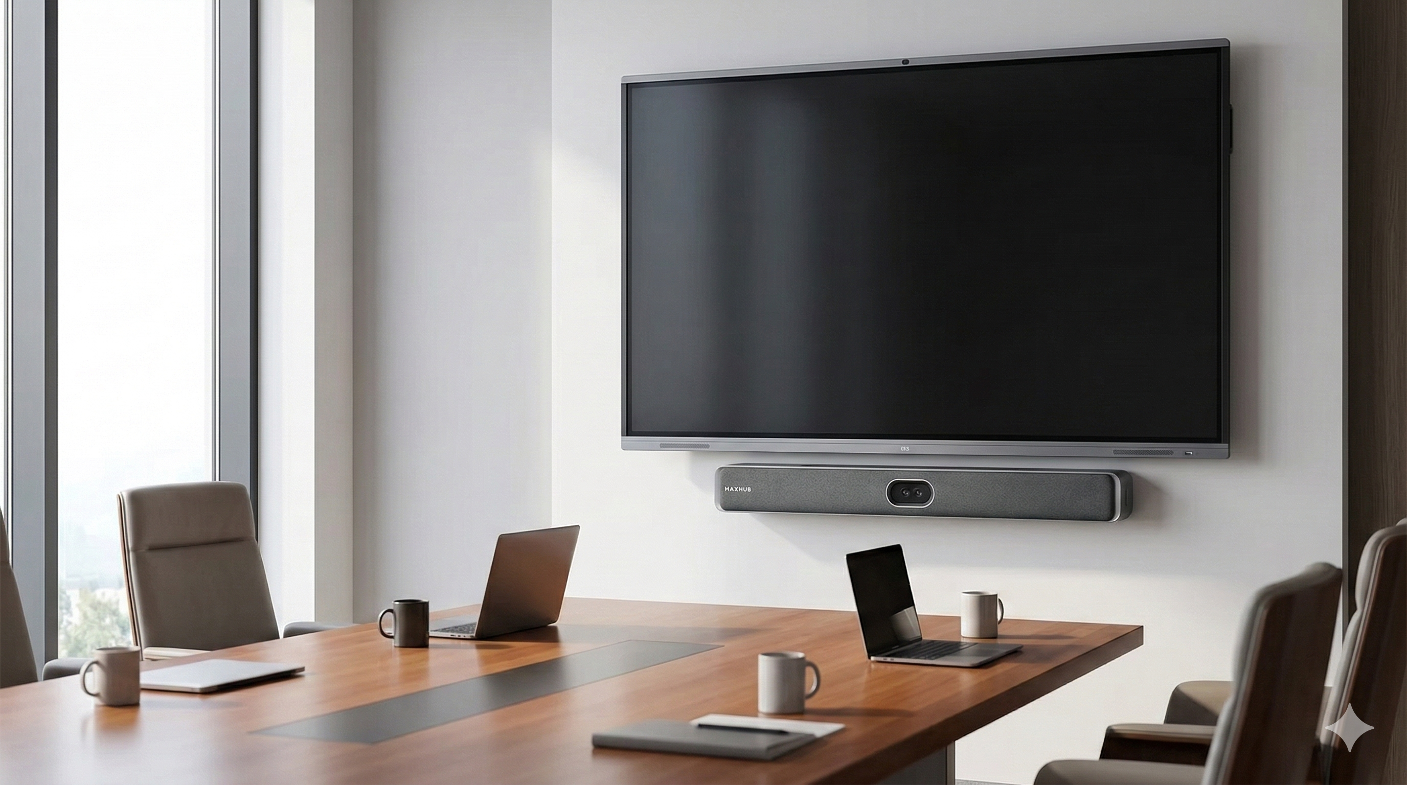 MAXHUB XBar U50 – All-in-One 4K 100 MP Videobar für perfekte Meetings Videokonferenz MaxHub