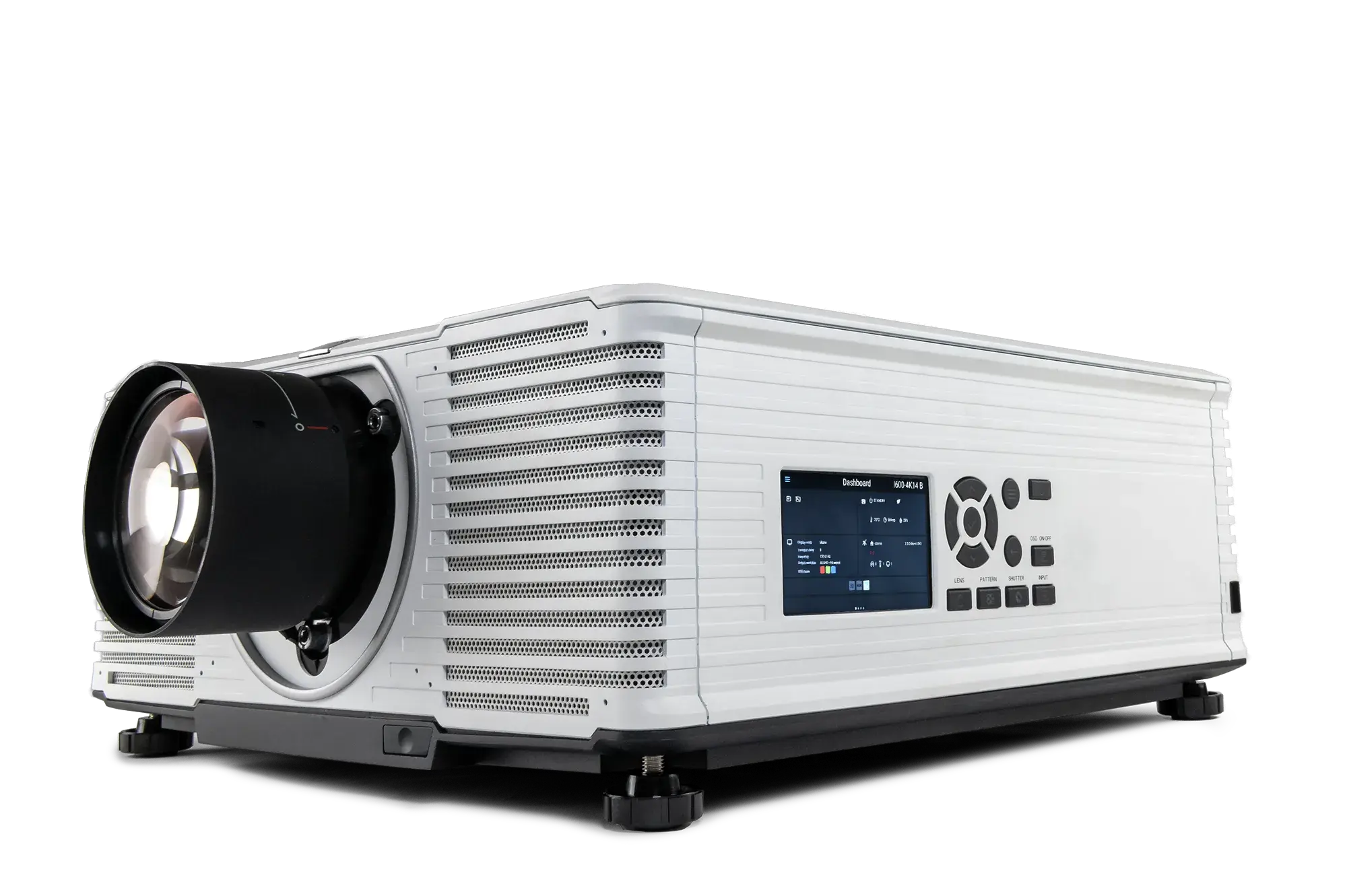 Barco I600‑4K15, 14.000 Lumen 4K Laser Installationsprojektor ohne Objektiv All Barco Weiß