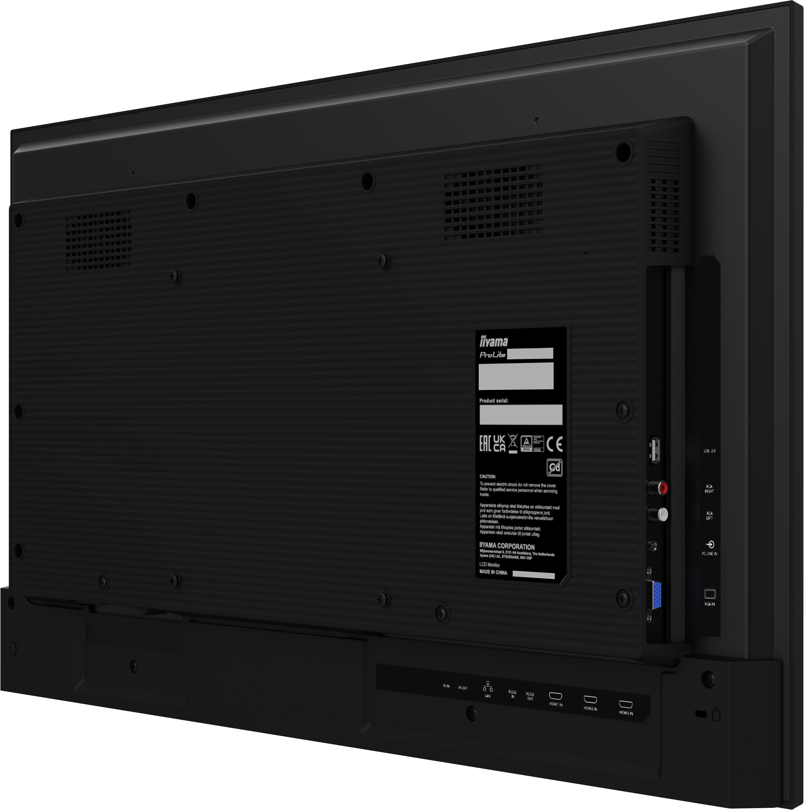 iiyama ProLite LH-75UHS-B1AG – 4K UHD-Display für Business-Kommunikation & Digital Signage All iiyama