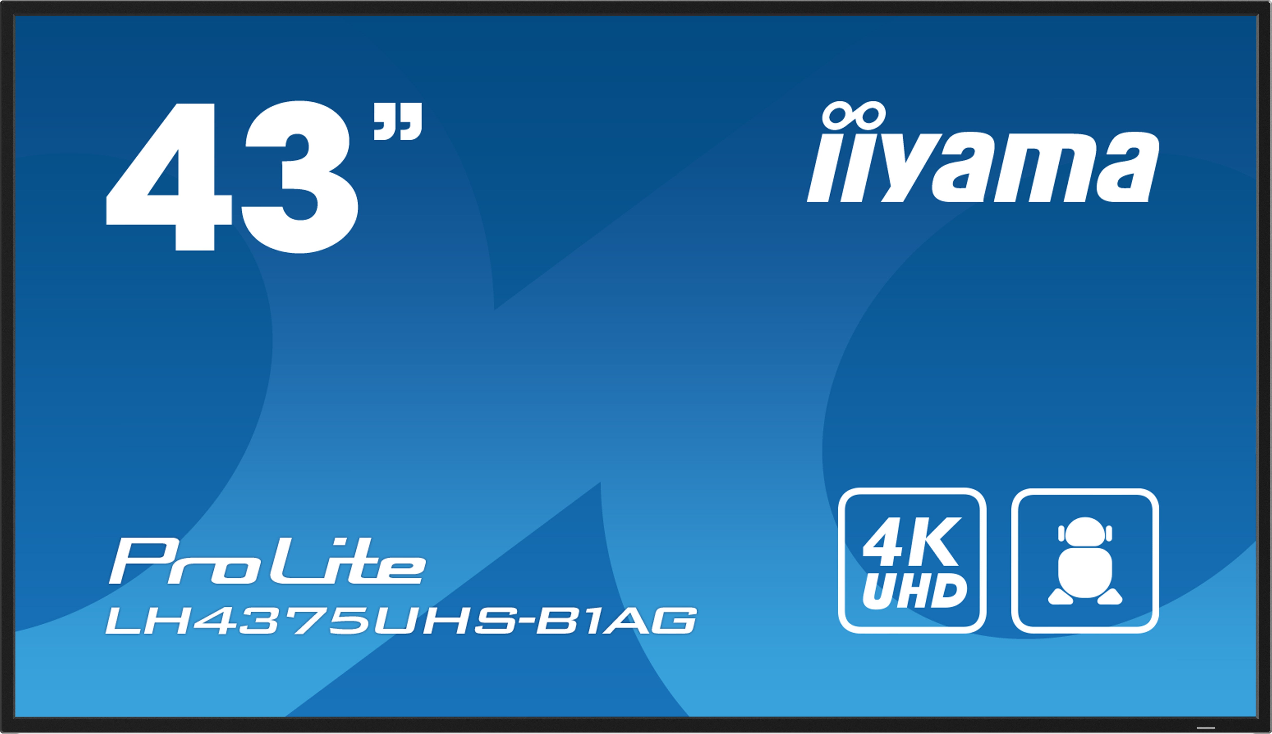 iiyama ProLite LH-75UHS-B1AG – 4K UHD-Display für Business-Kommunikation & Digital Signage