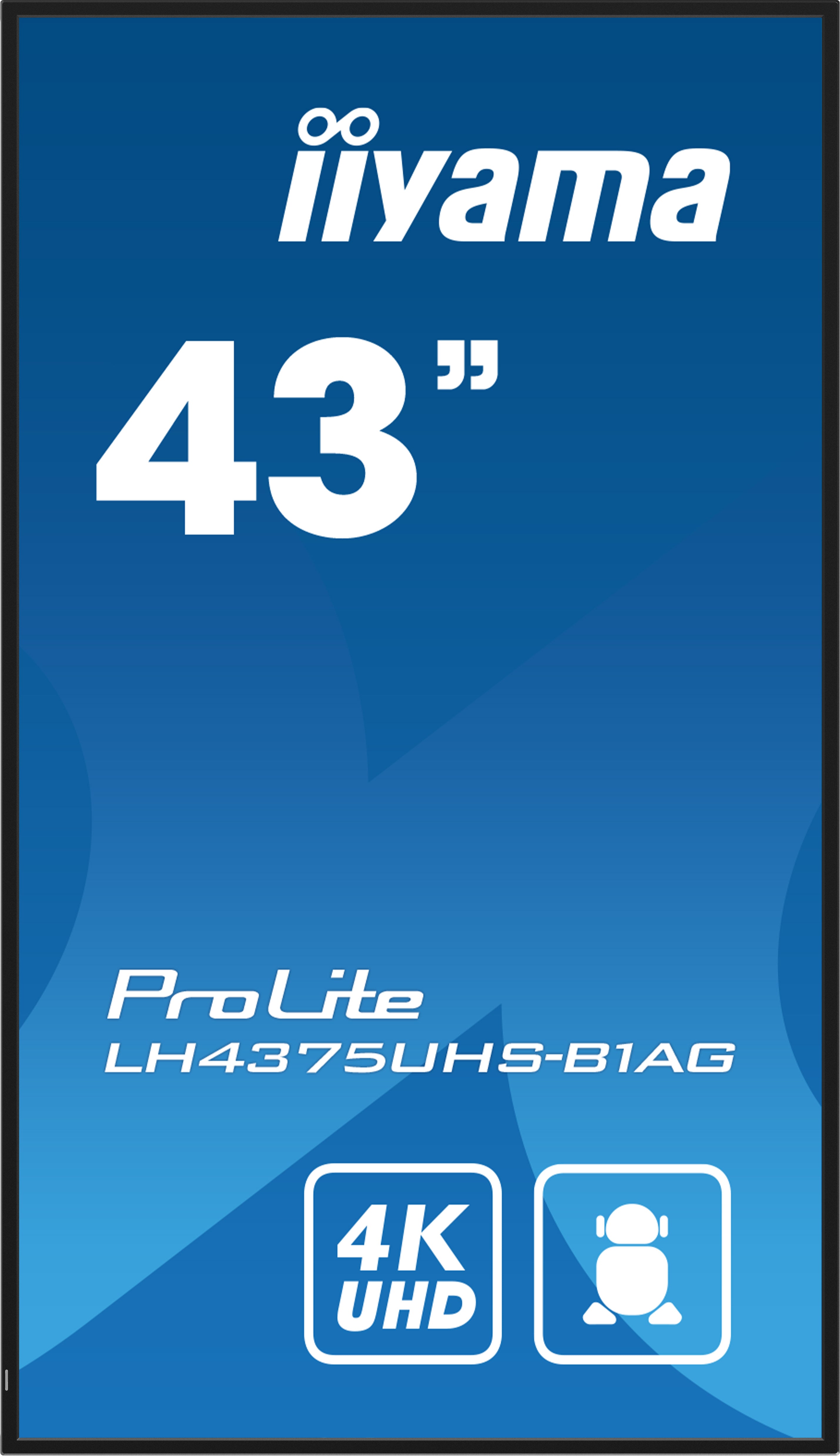 iiyama ProLite LH-75UHS-B1AG – 4K UHD-Display für Business-Kommunikation & Digital Signage