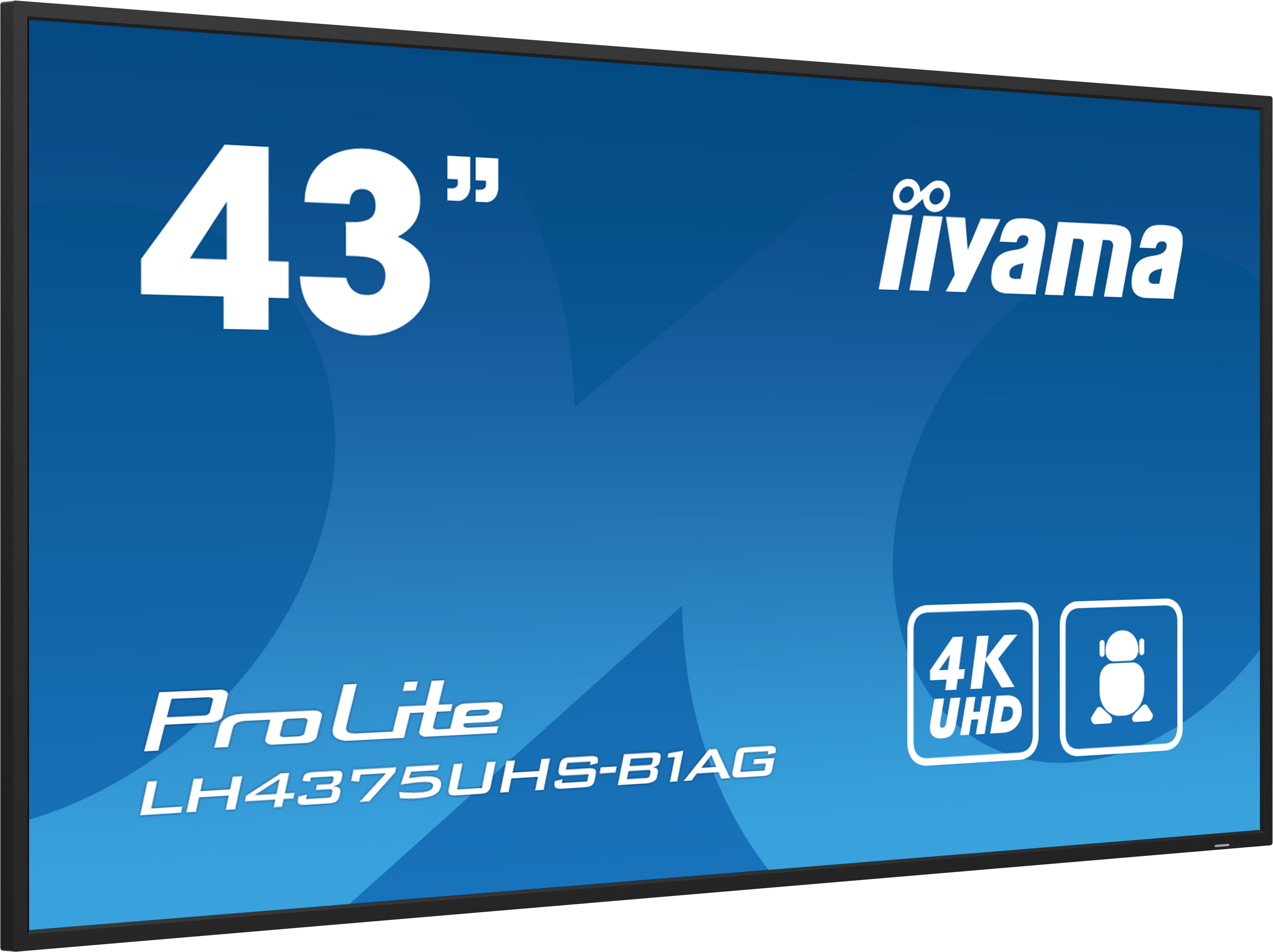 iiyama ProLite LH-75UHS-B1AG – 4K UHD-Display für Business-Kommunikation & Digital Signage All iiyama