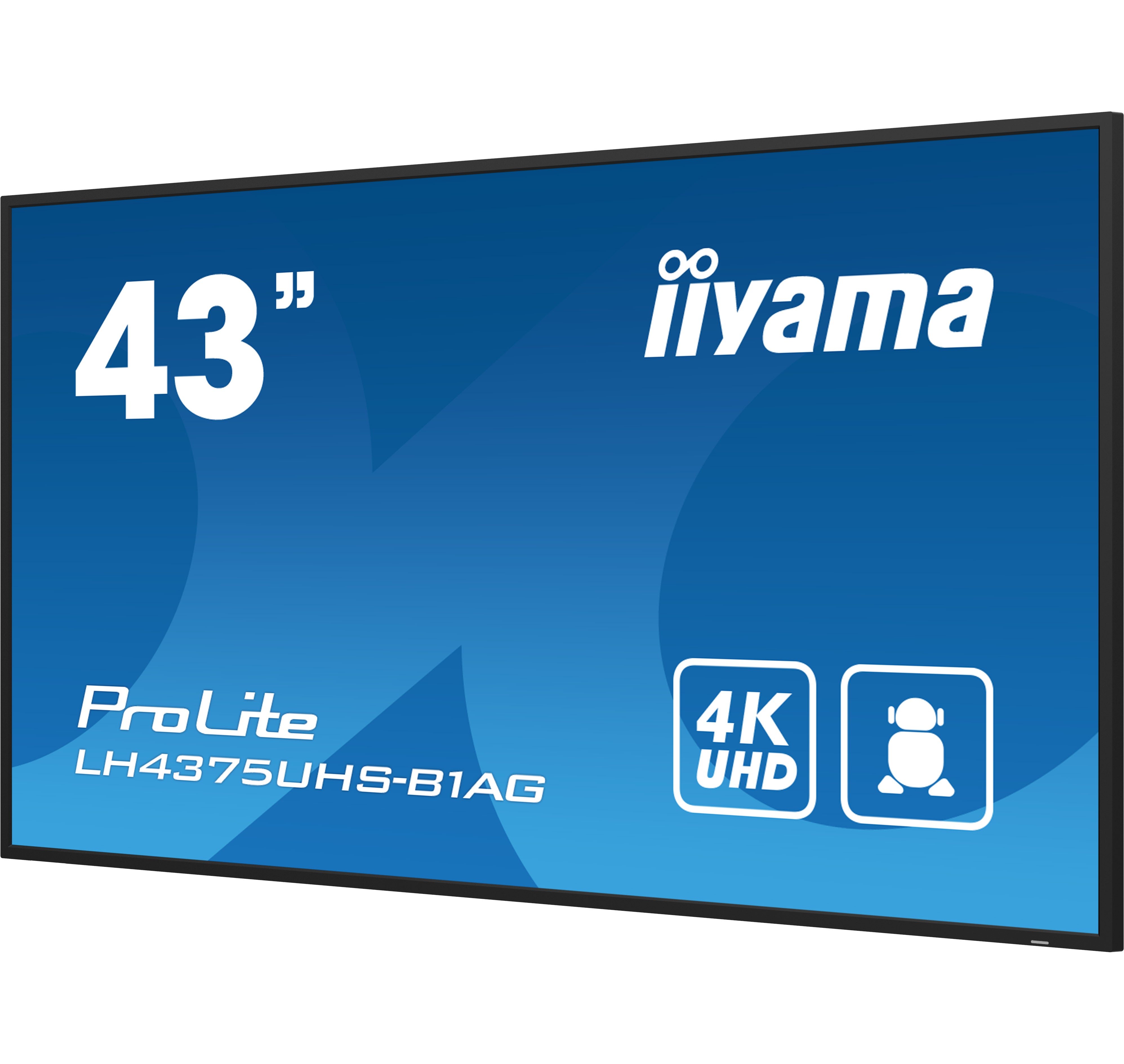 iiyama ProLite LH-75UHS-B1AG – 4K UHD-Display für Business-Kommunikation & Digital Signage All iiyama