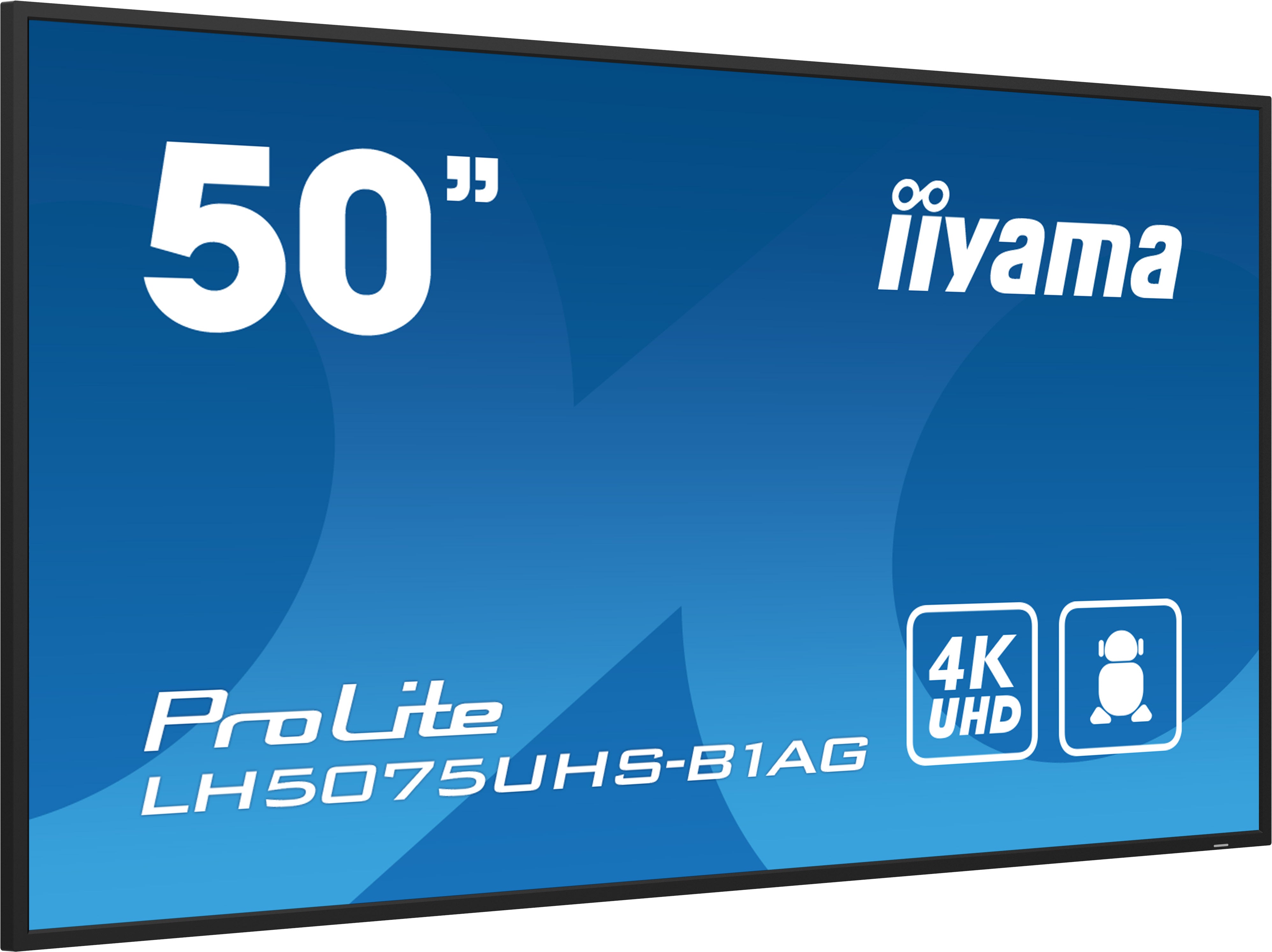 iiyama ProLite LH-75UHS-B1AG – 4K UHD-Display für Business-Kommunikation & Digital Signage