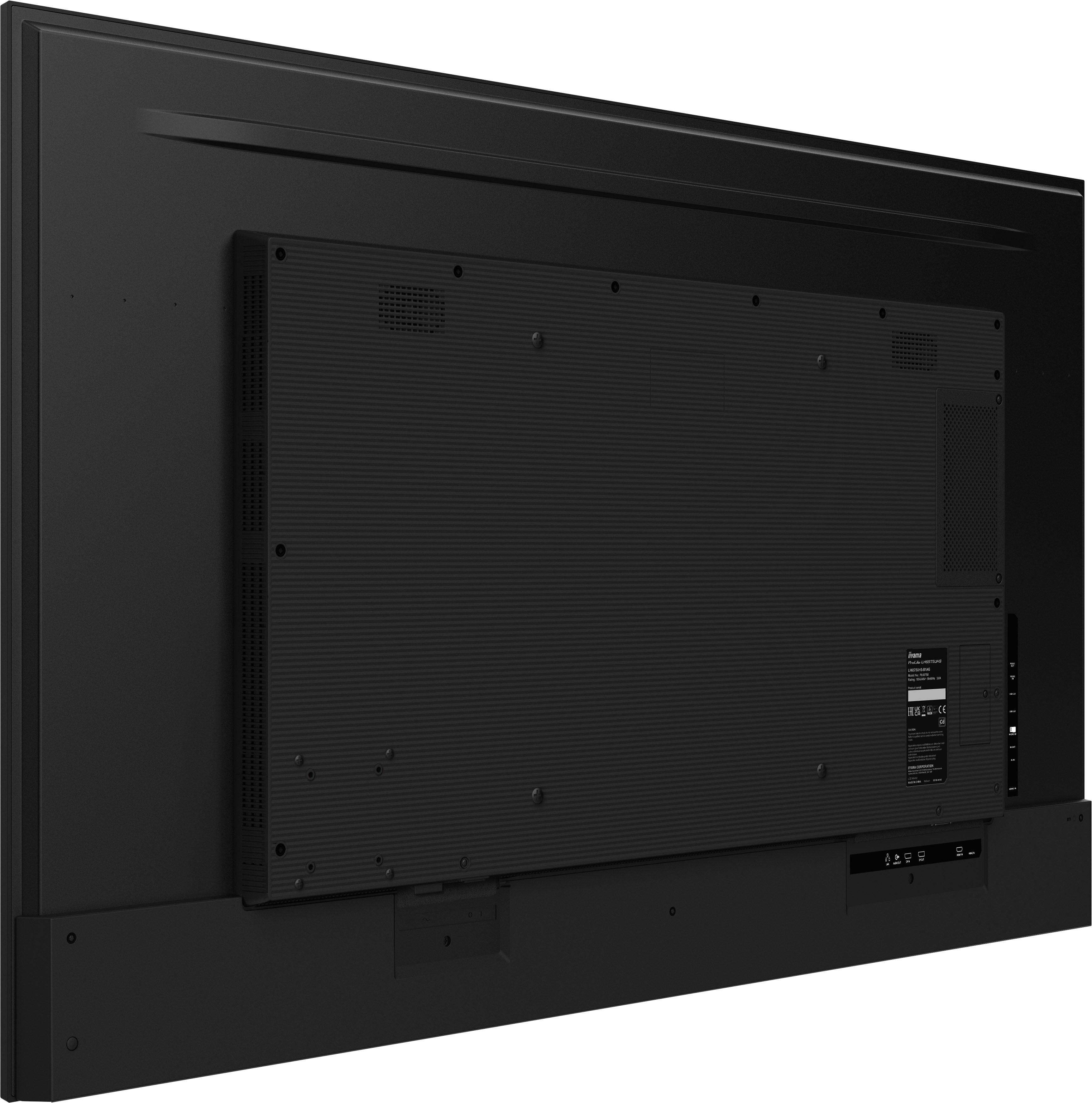 iiyama ProLite LH-75UHS-B1AG – 4K UHD-Display für Business-Kommunikation & Digital Signage