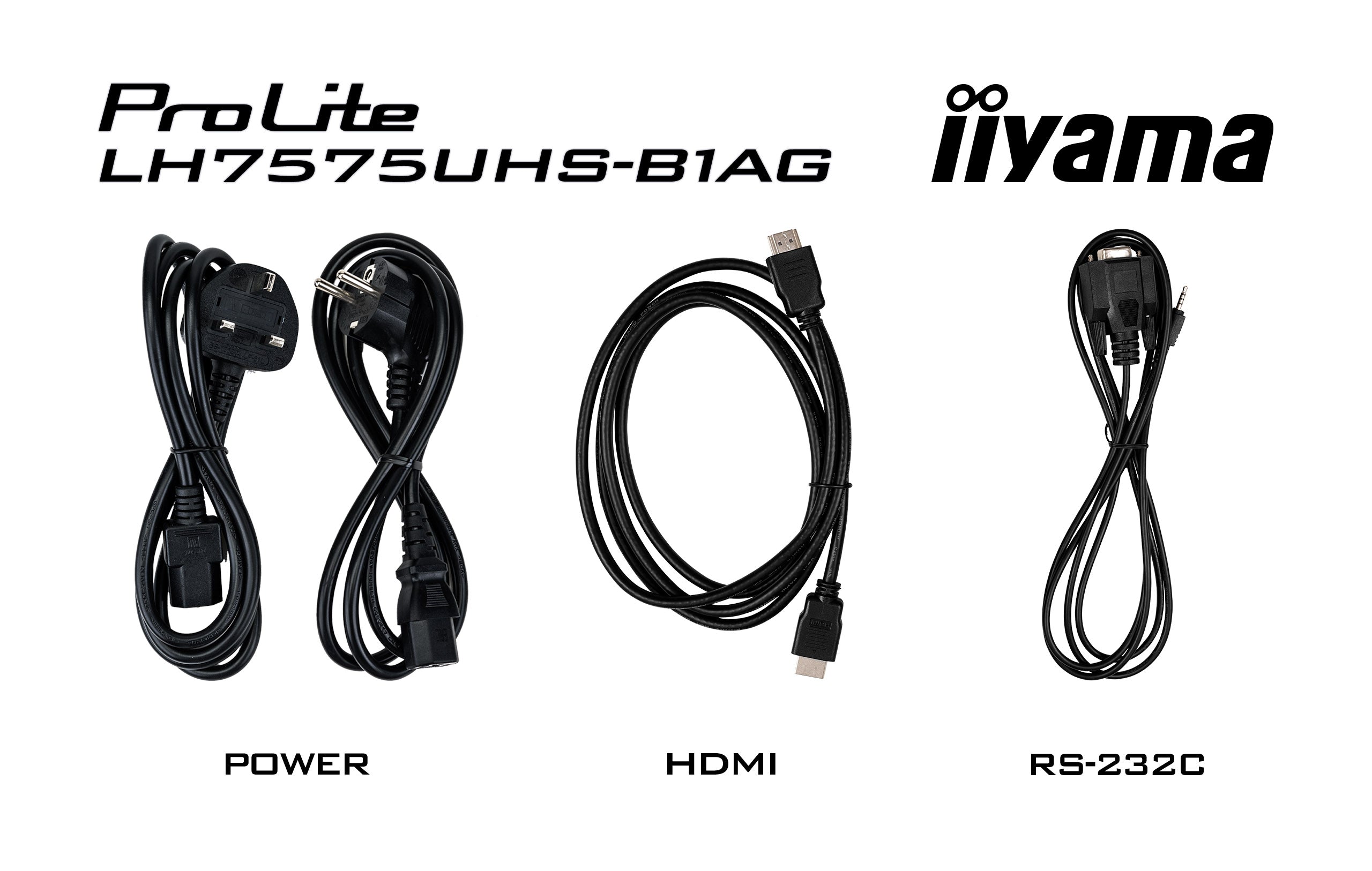 iiyama ProLite LH-75UHS-B1AG – 4K UHD-Display für Business-Kommunikation & Digital Signage
