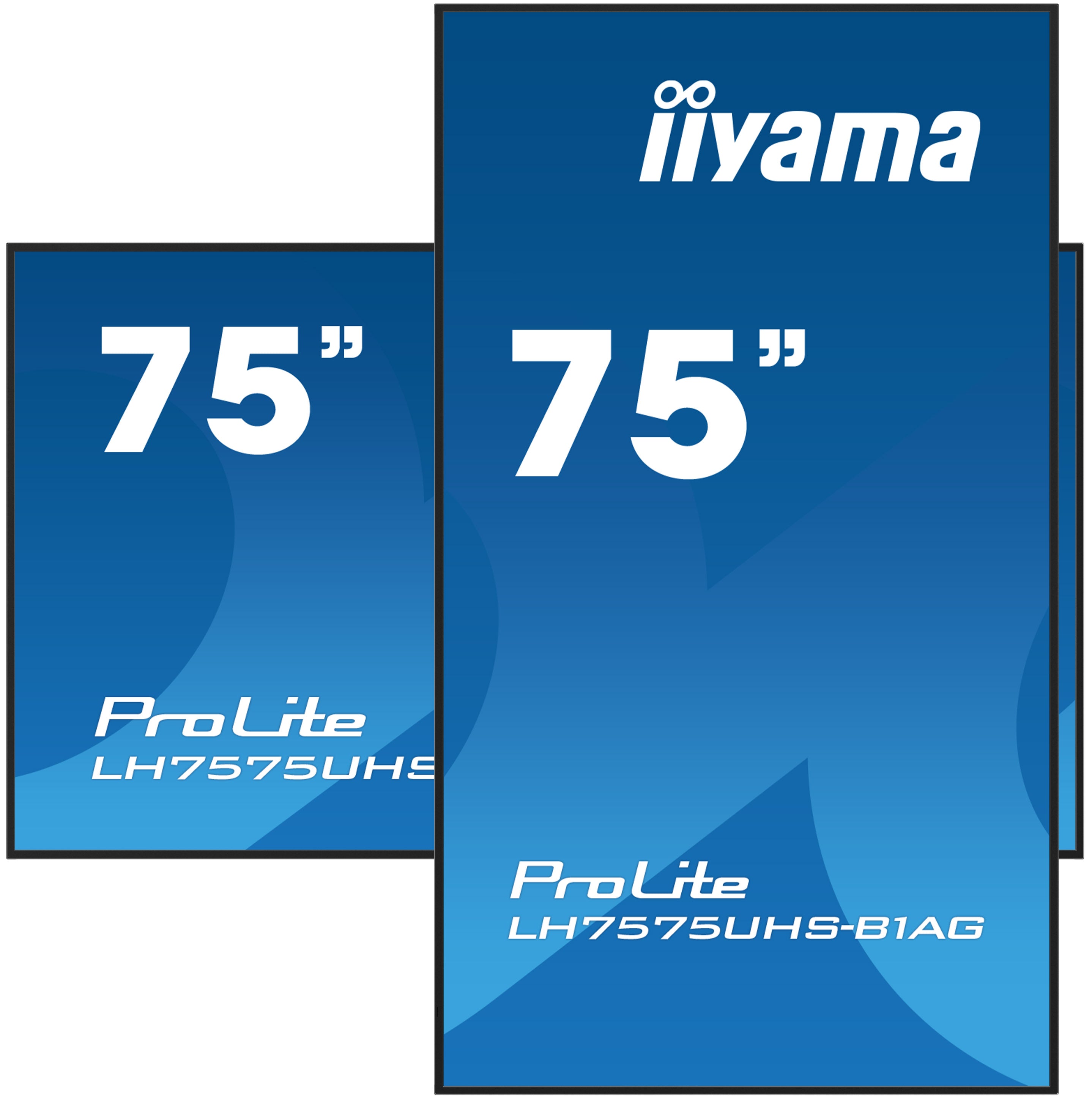 iiyama ProLite LH-75UHS-B1AG – 4K UHD-Display für Business-Kommunikation & Digital Signage