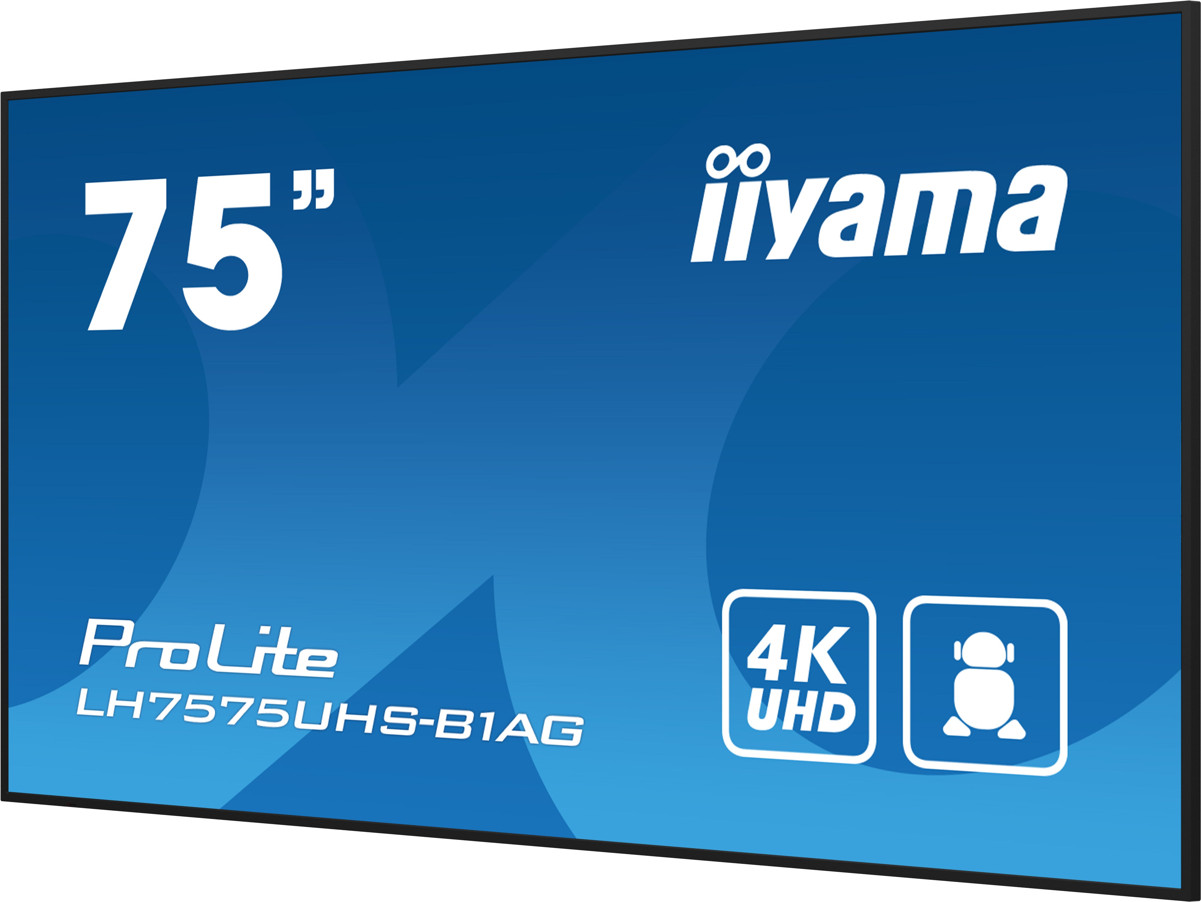 iiyama ProLite LH-75UHS-B1AG – 4K UHD-Display für Business-Kommunikation & Digital Signage