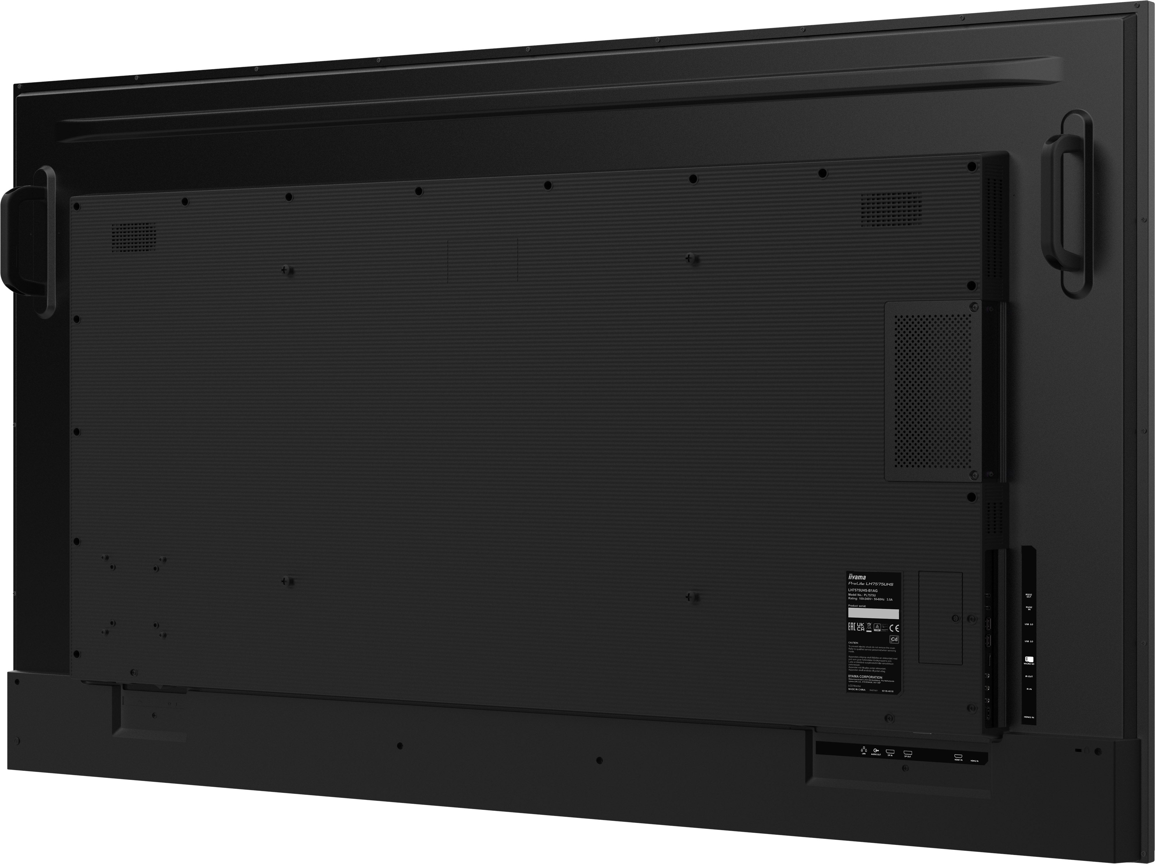 iiyama ProLite LH-75UHS-B1AG – 4K UHD-Display für Business-Kommunikation & Digital Signage