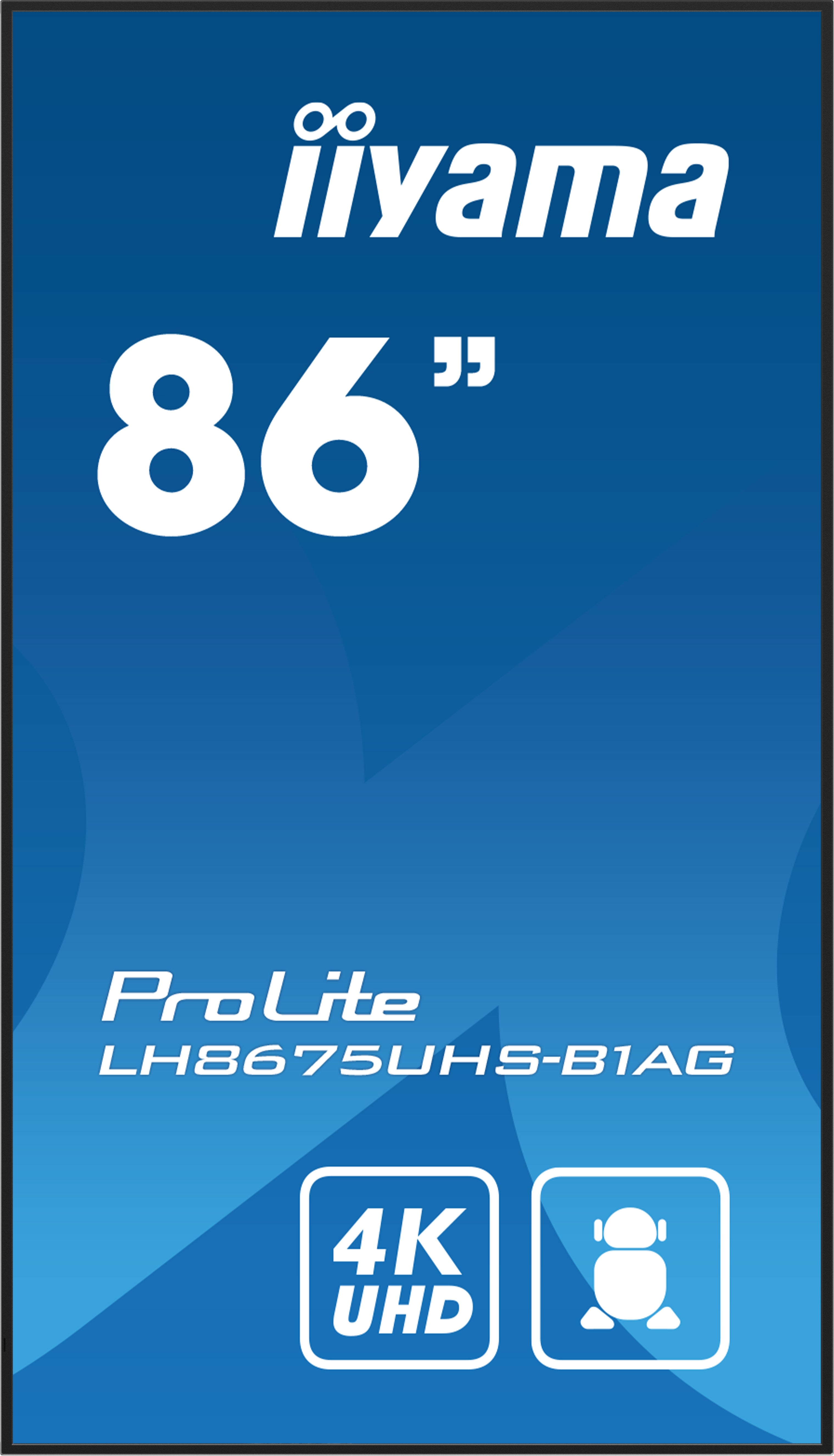 iiyama ProLite LH-75UHS-B1AG – 4K UHD-Display für Business-Kommunikation & Digital Signage