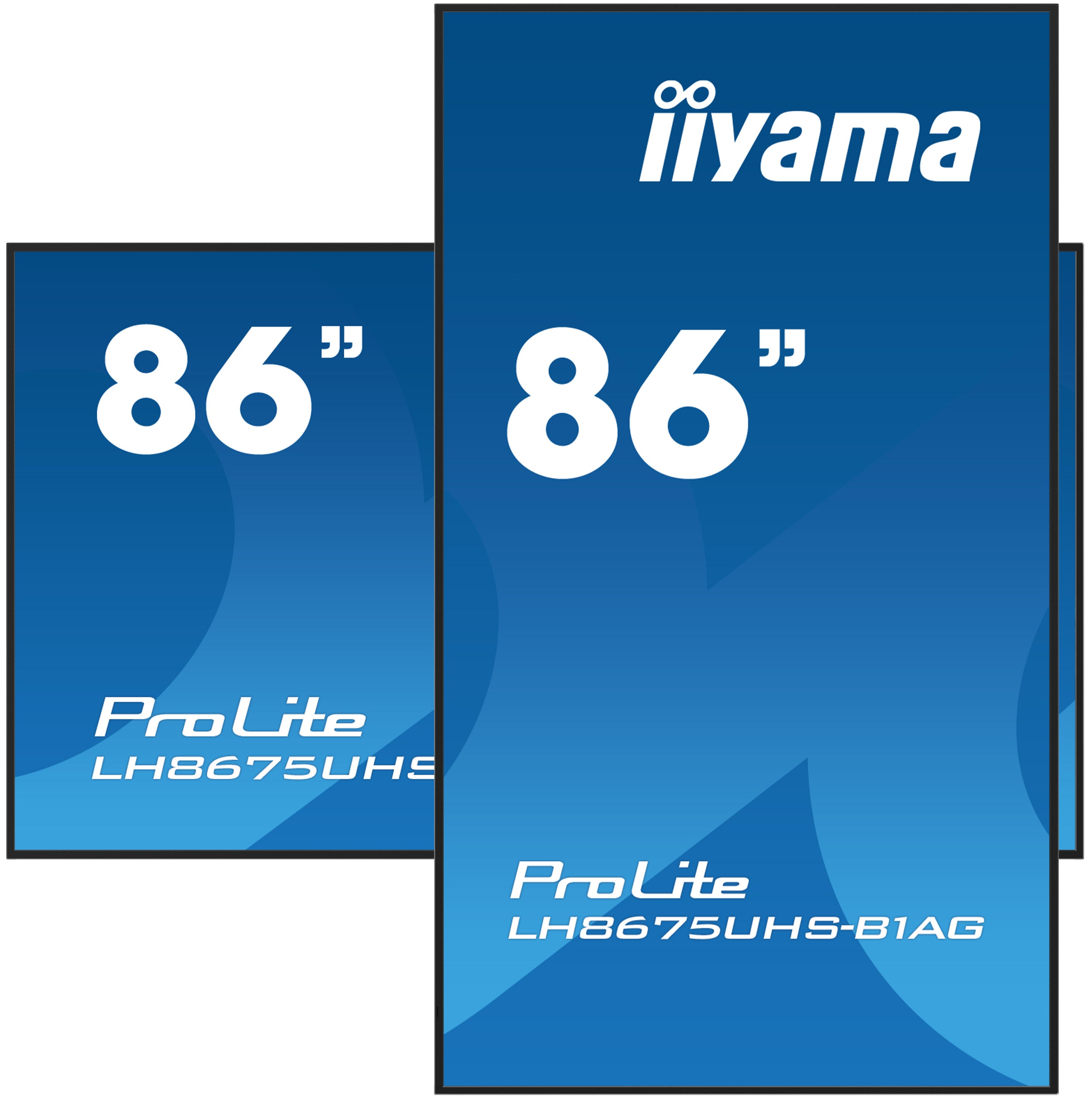 iiyama ProLite LH-75UHS-B1AG – 4K UHD-Display für Business-Kommunikation & Digital Signage