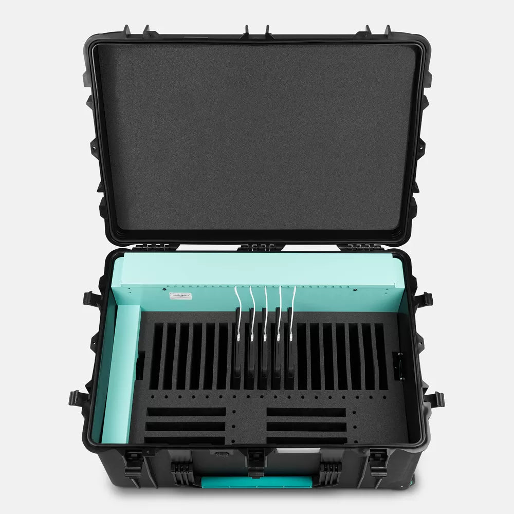 TransformerCase T24 LX Ladekoffer für bis zu 24 Geräte (mit max. 11") via Steckdosen All TransformerCase