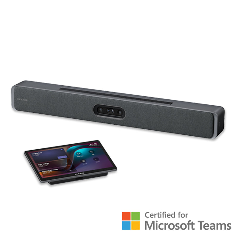 MAXHUB XBar V70 Kit Videokonferenz-System – für Microsoft Teams, 4K, Android 13 Videokonferenz MaxHub