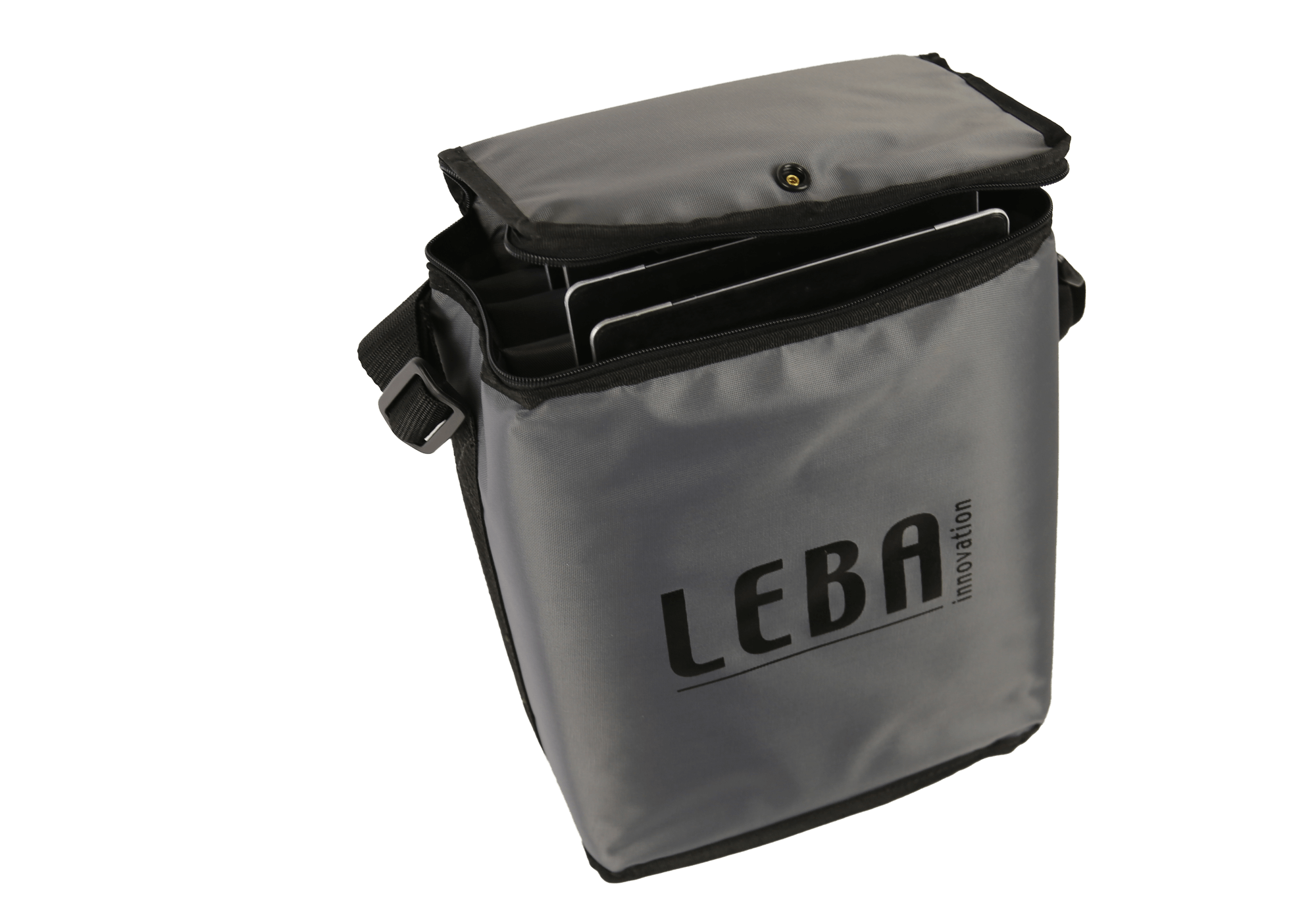 LEBA NoteBag 5, USB-C, 20 watts available per device, Intelligent P.D. 3.0 All LEBA Innovation A/S Grau