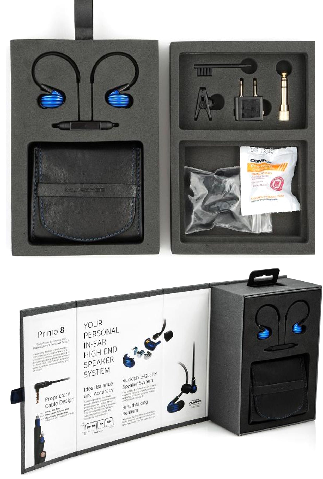 NuForce Primo-8 In-Ear Kopfhörer Audio NuForce