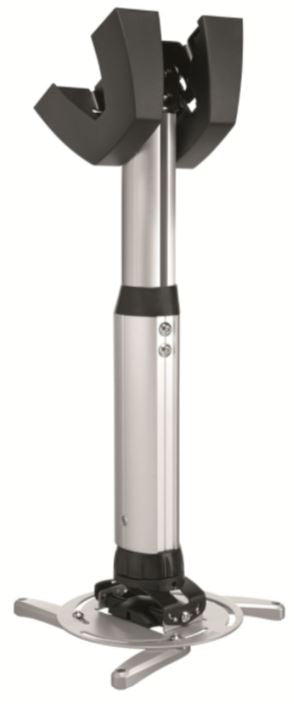 Vogel's Deckenhalterung für Projektor, Höhenverstellbar 40-55cm, silber All Vogels