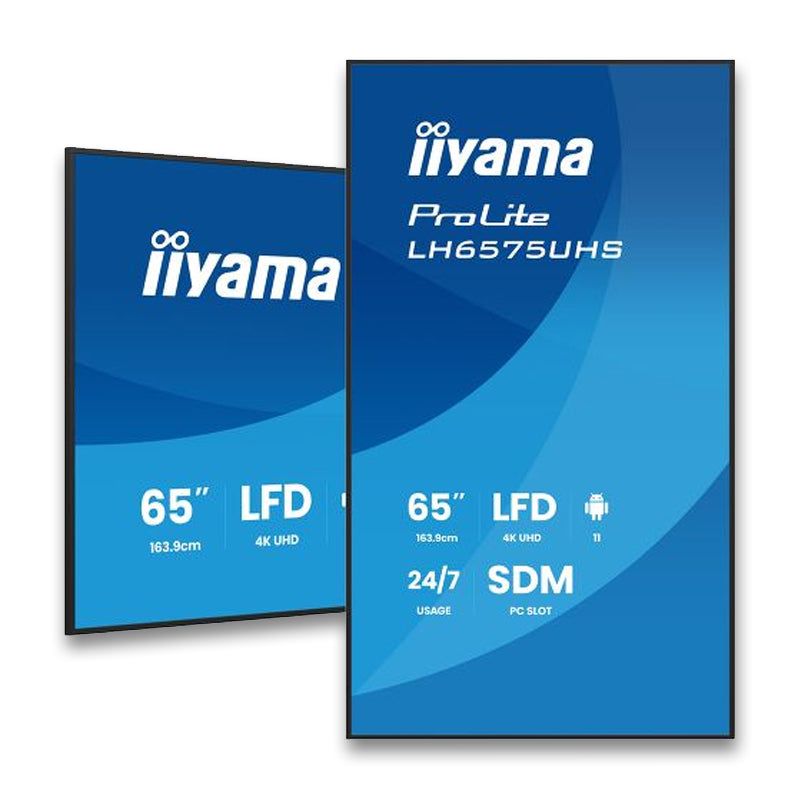 iiyama ProLite LH75UHS-B2AG | 4K Signage für Einzelhandel