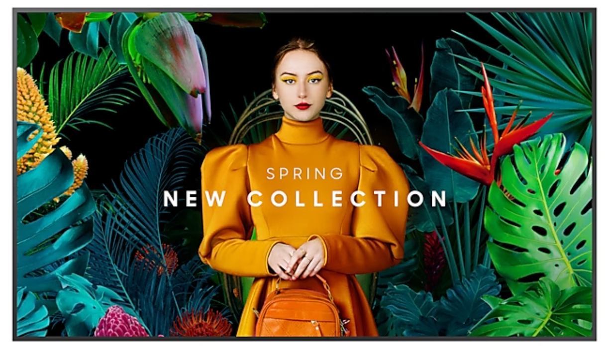 Samsung QBC-Series 4K/UHD Digital Signage Display All Samsung