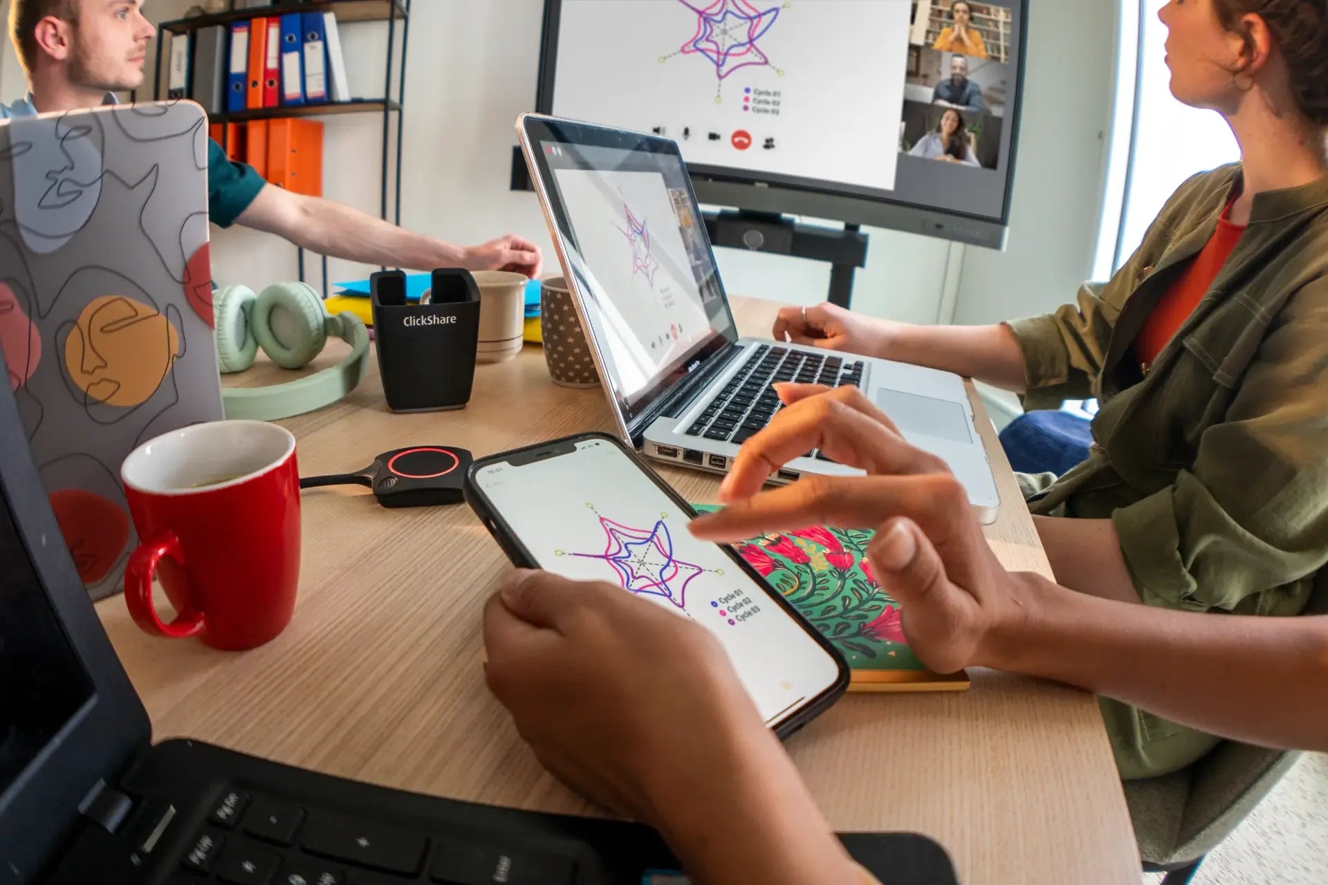 Einfaches Screensharing mit der Barco Clickshare-Lösung