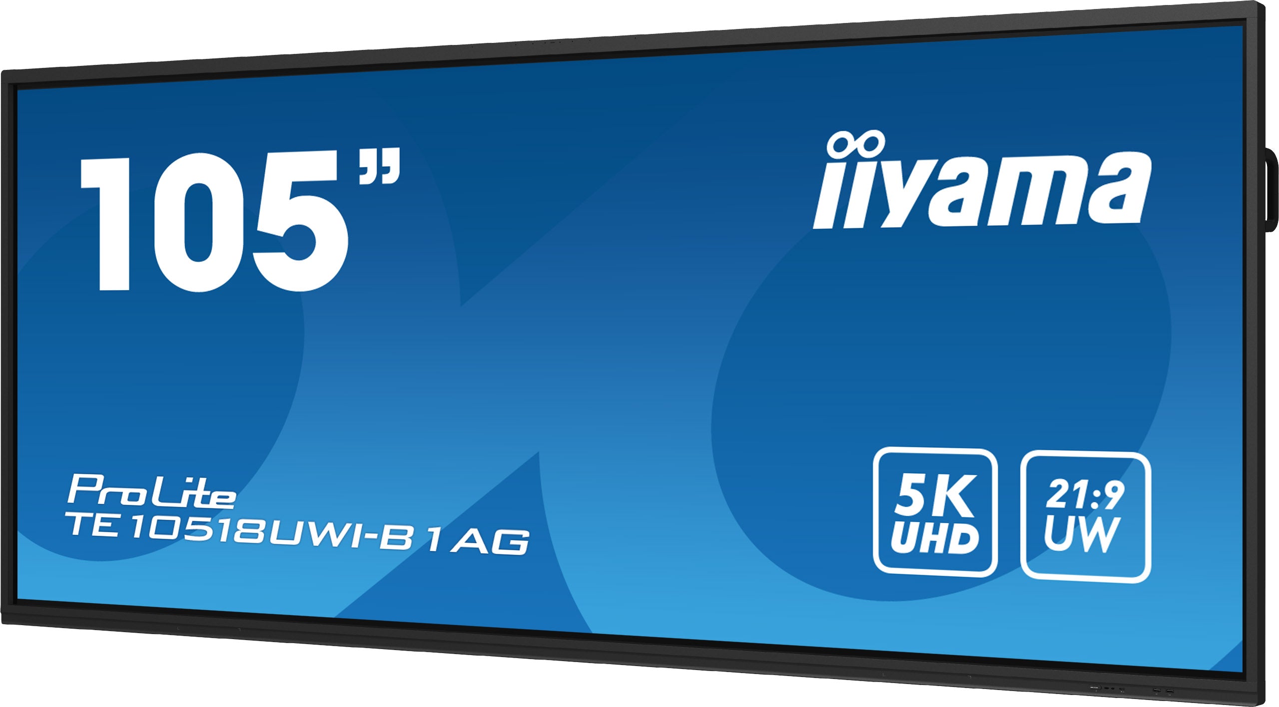 iiyama TE18UWI 21:9 Ultrawide 5K UHD Interaktive Touchbildschirme All iiyama 105"