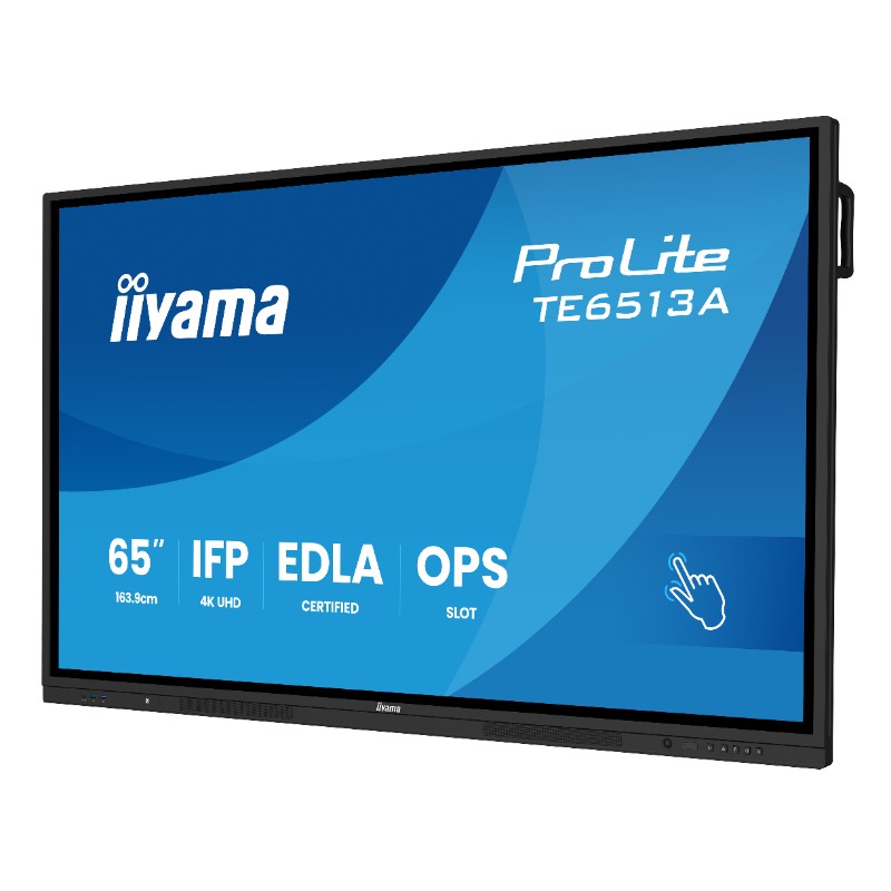 iiyama ProLite TE13A-B2AG Serie Interaktives Display – 4K UHD, Google EDLA, Touch