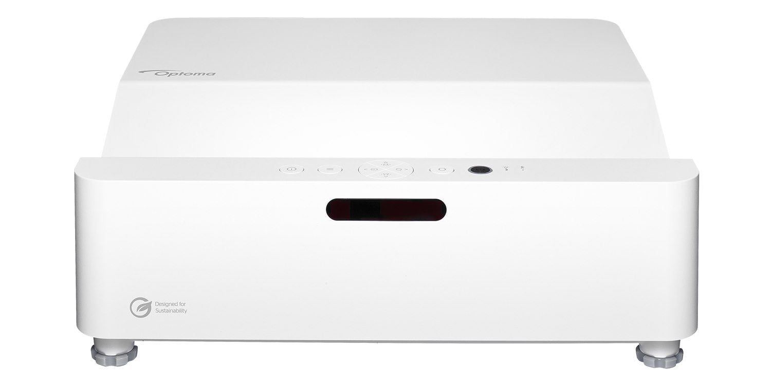 Optoma ZW410UST DLP Ultrakurzdistanz-Laser-Projektor Projektoren Optoma Europe Limited