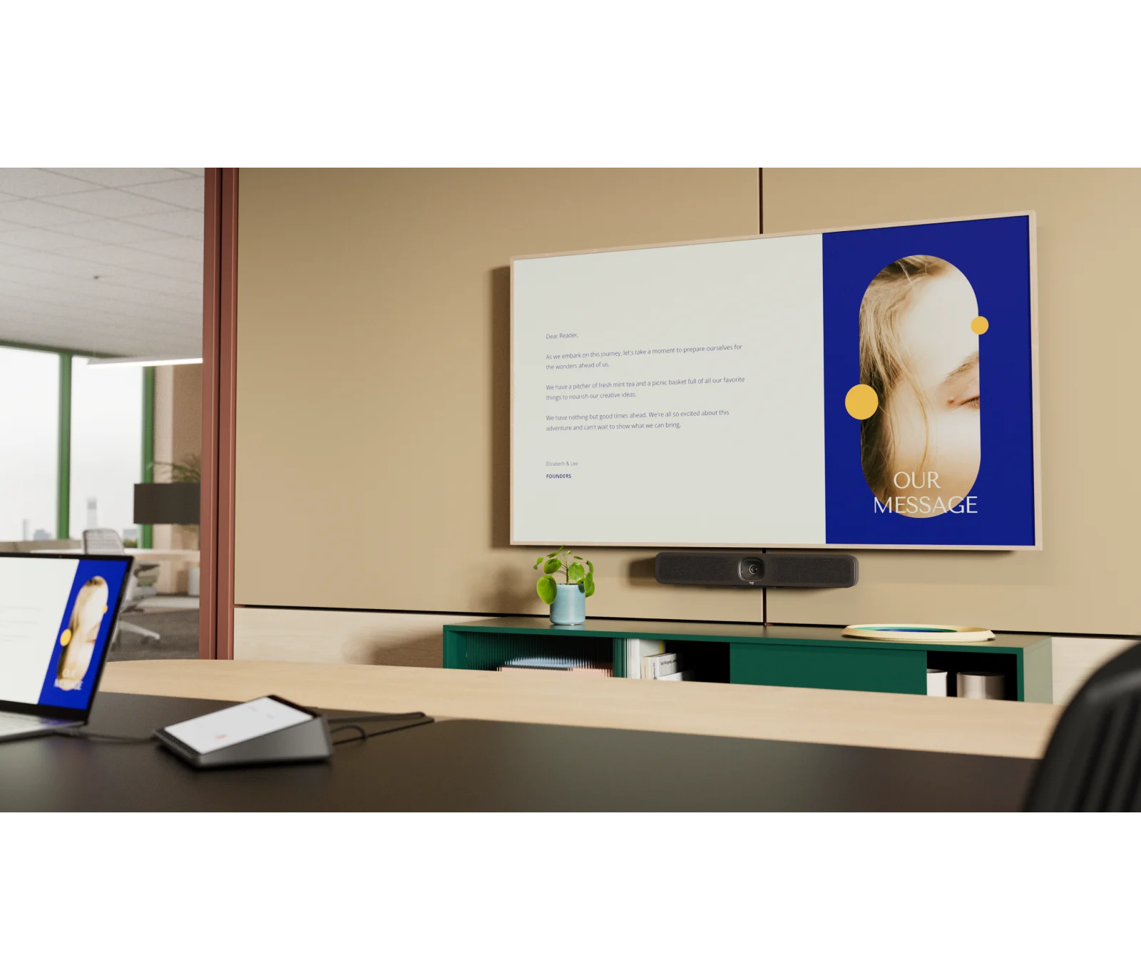 Logitech MeetUp 2 – 4K All-in-One USB-Konferenzkamera für professionelle Meetings in kleinen Räumen All Logitech