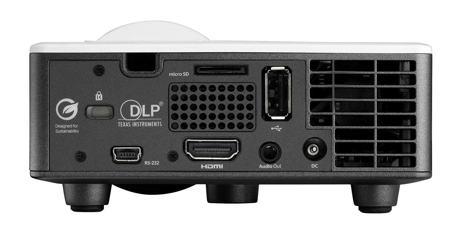 Optoma ML1050STI LED-Beamer – WXGA, Short-Throw, 420g Leichtgewicht Projektoren Optoma